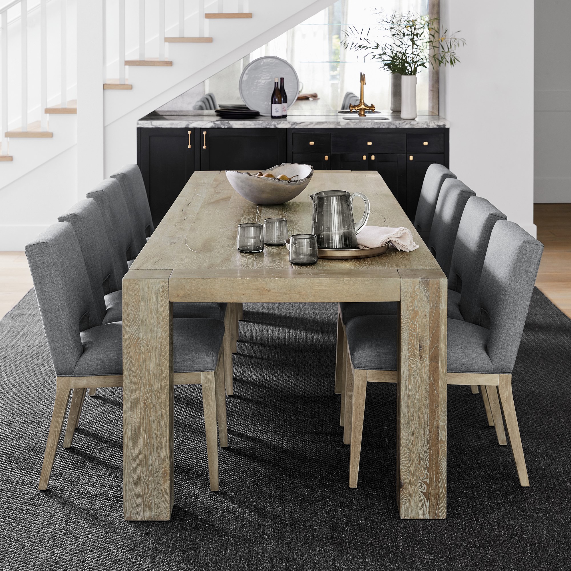 Montauk Parsons Rectangular Dining Table (82