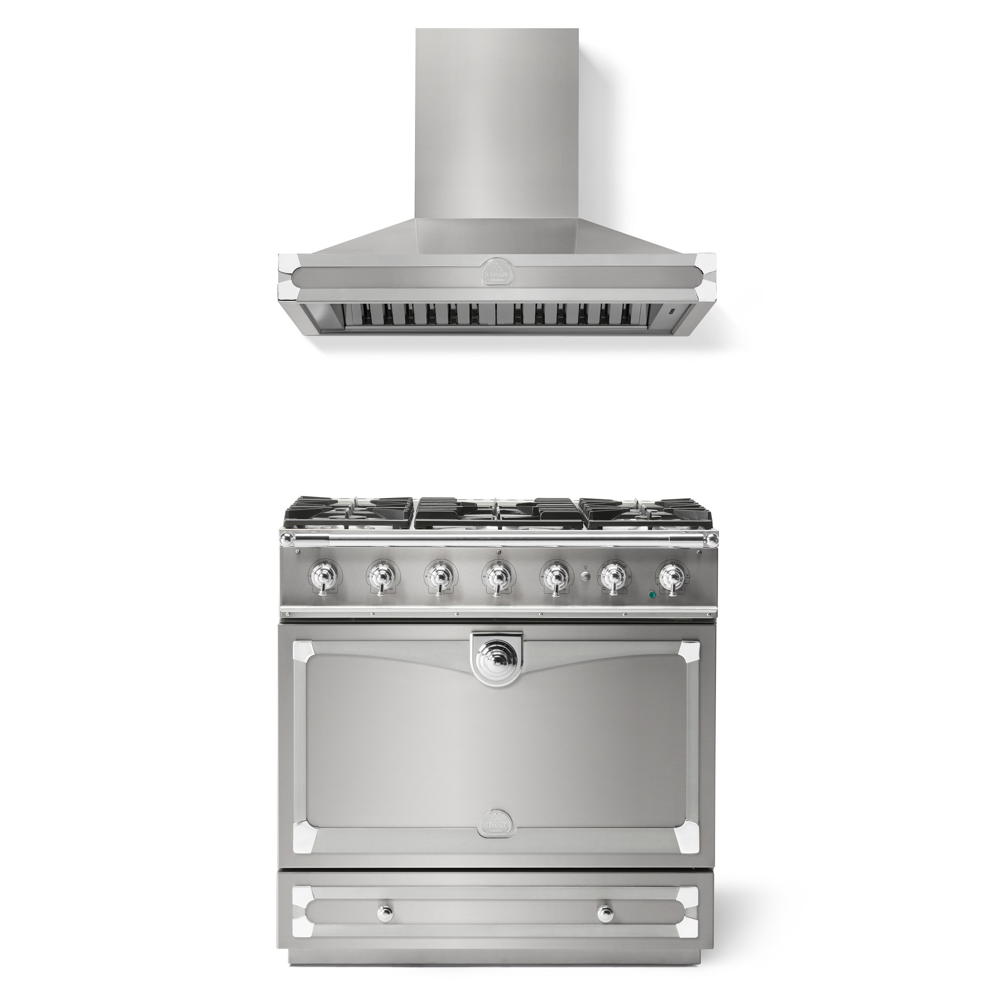 La Cornue CornuFé 90 Albertine Range & Hood