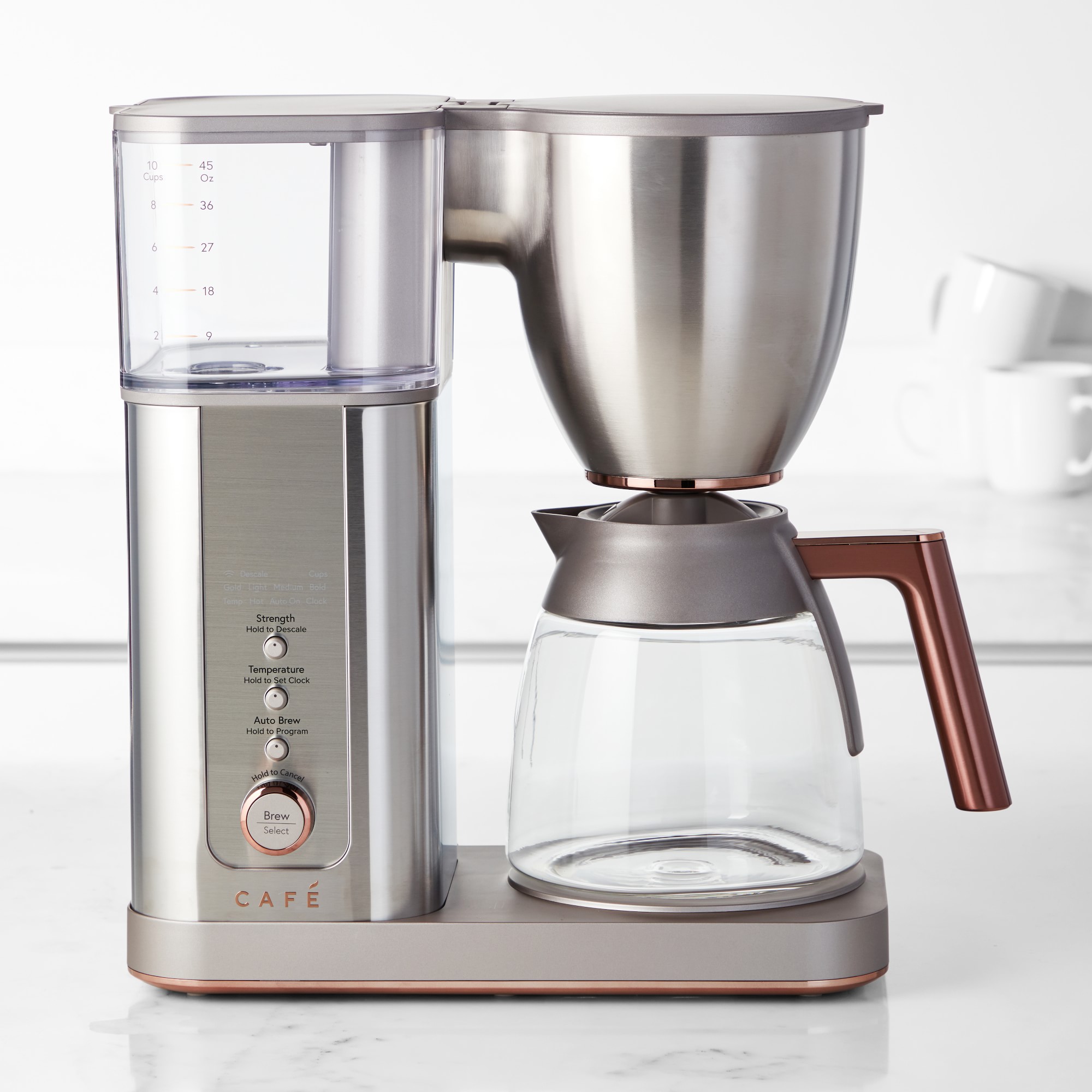 Café™ Specialty Drip Coffee Maker with Glass Carafe