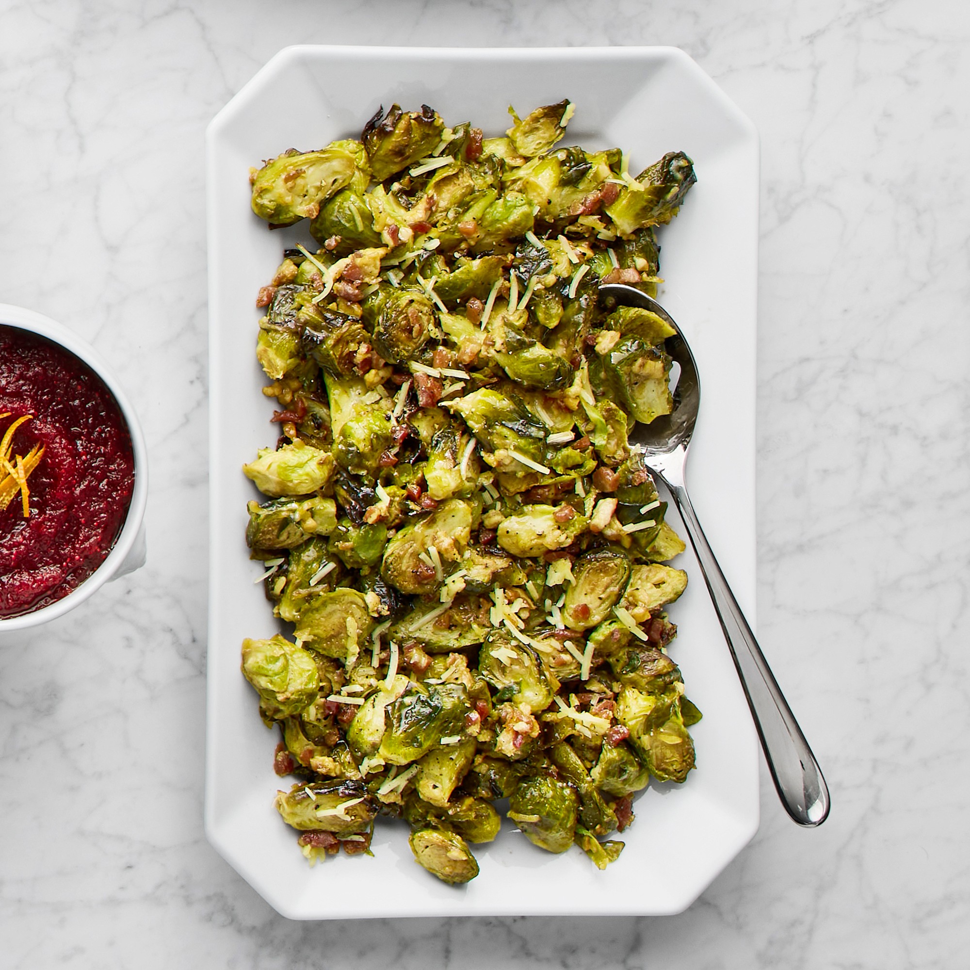 Williams Sonoma Cheesy Brussels Sprouts with Pancetta, Set of 2