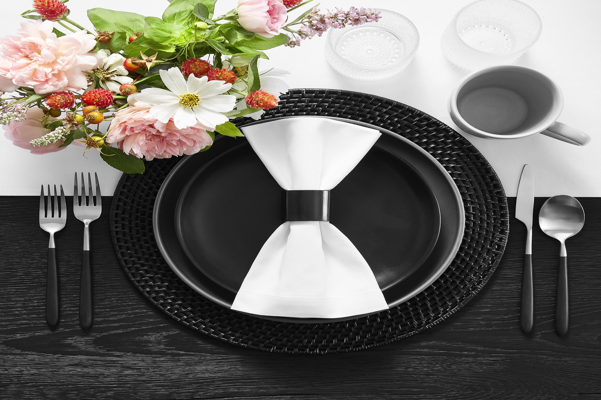 Open Kitchen by Williams Sonoma Matte Coupe Salad Plates, Set of 4