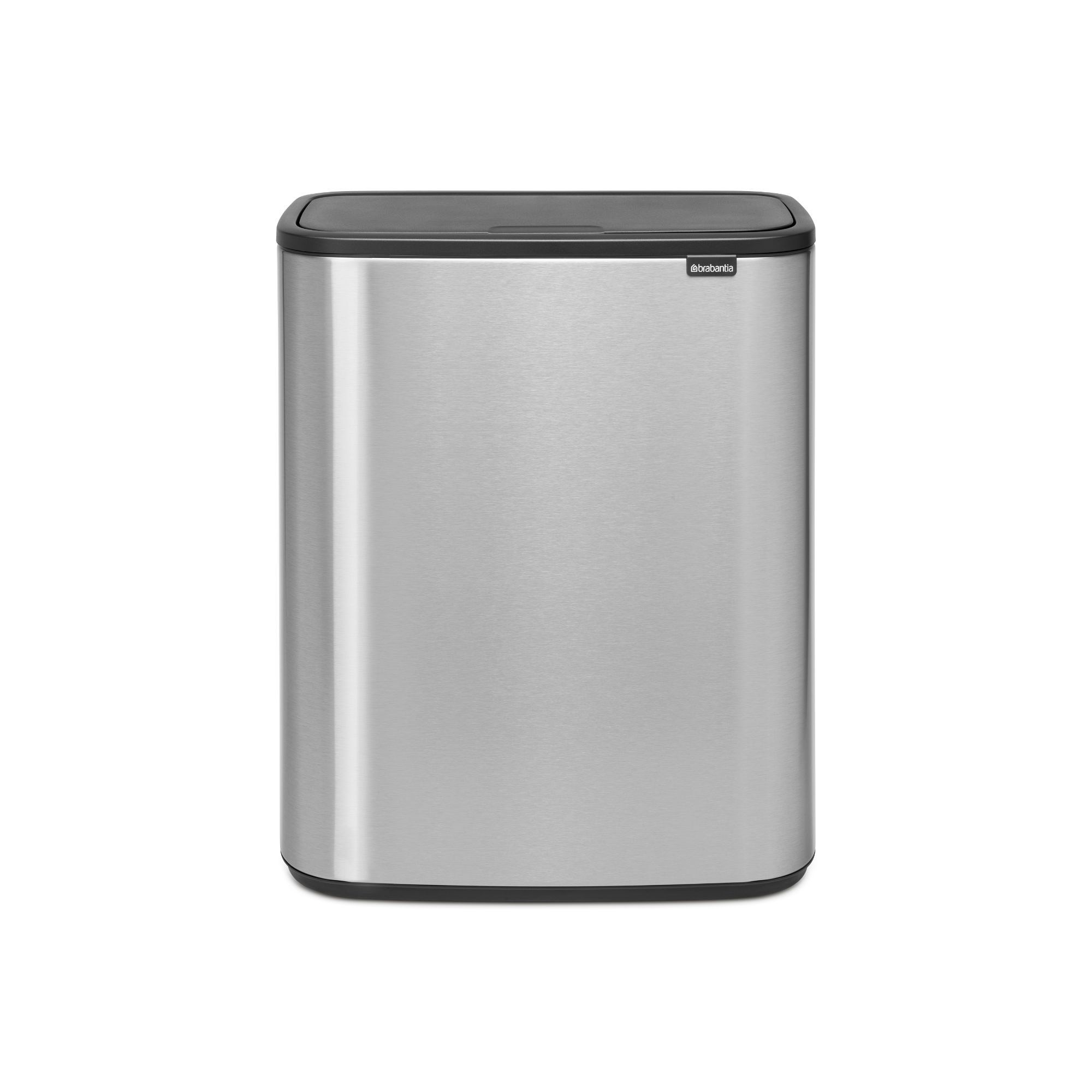 Brabantia Bo Step On Dual Compartment Recycling Trash Can, 2 x 8 Gallon