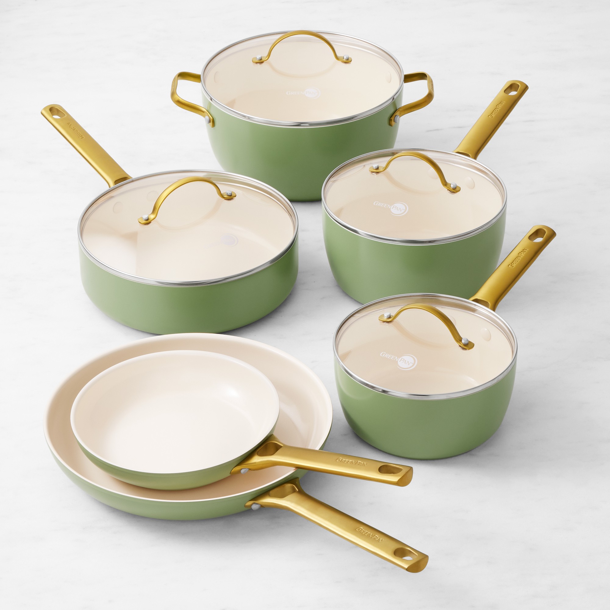 GreenPan™ Reserve Ceramic Nonstick 10-Piece Cookware Set