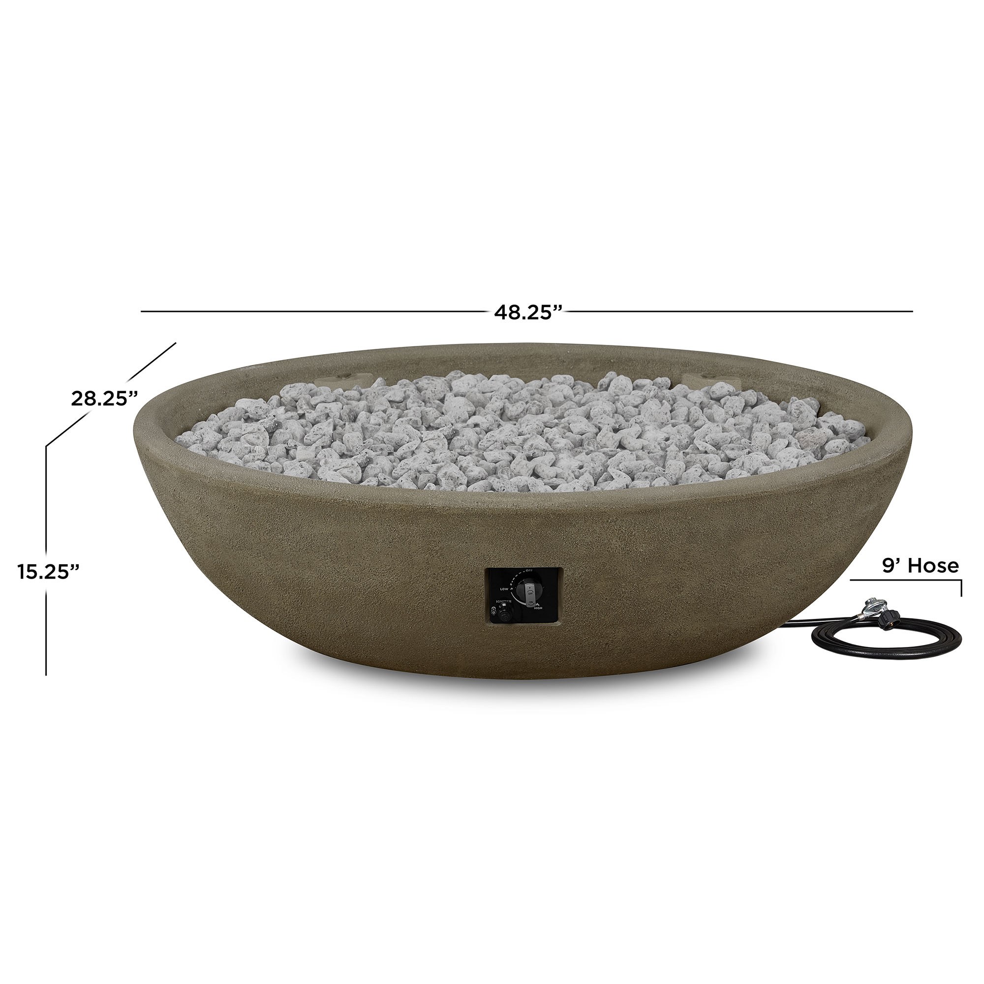 Banff Oval Fire Bowl (58