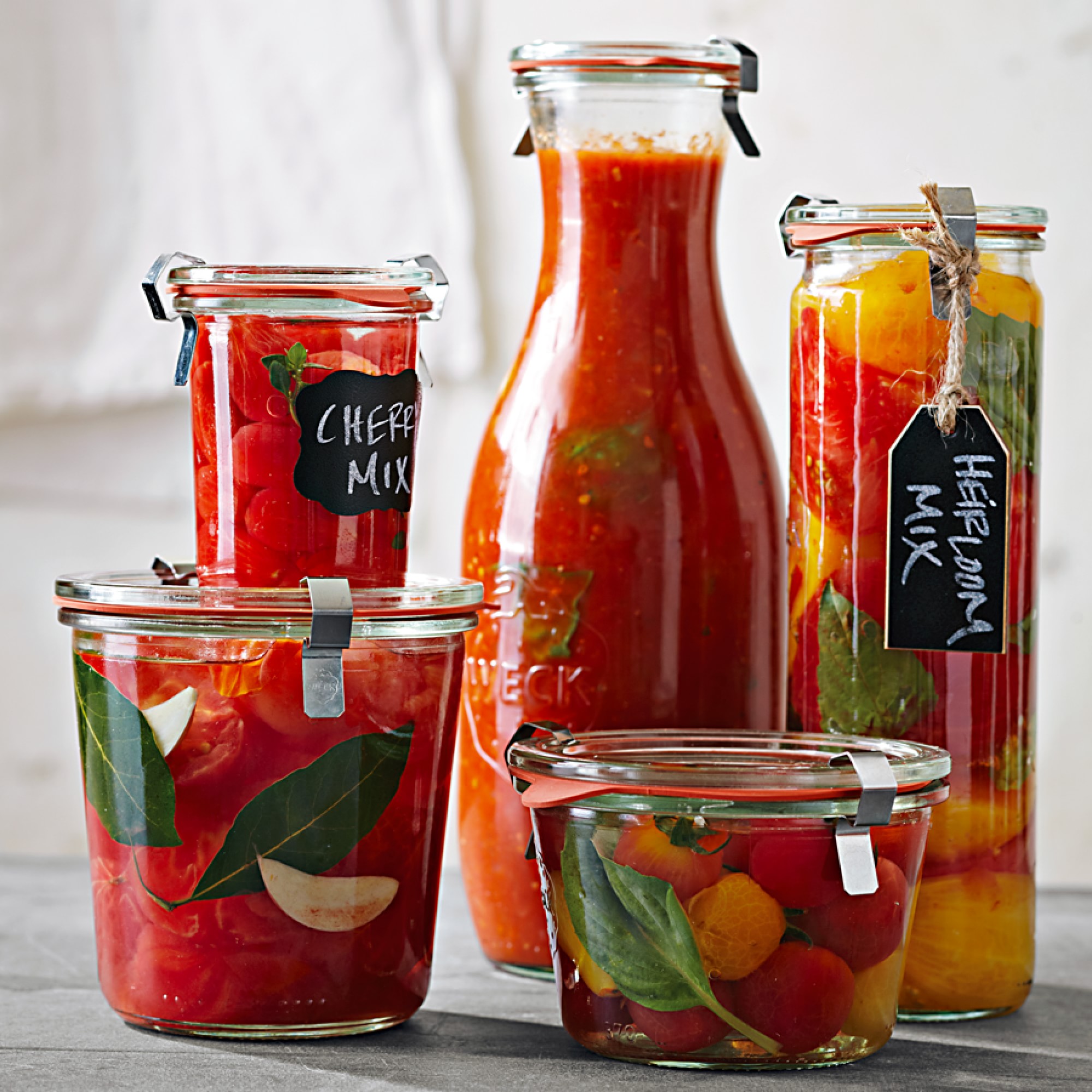 Weck Mini Mold Jars, 5.4 oz, Set of 12