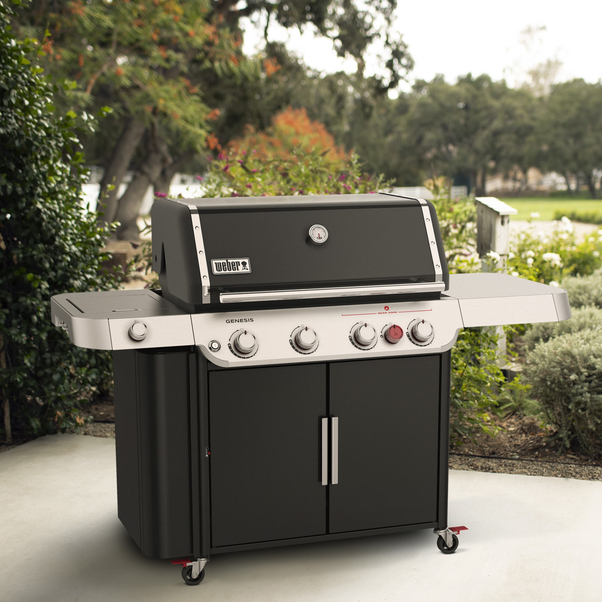 Weber Genesis E-435 LP Gas Grill & Grill Cover