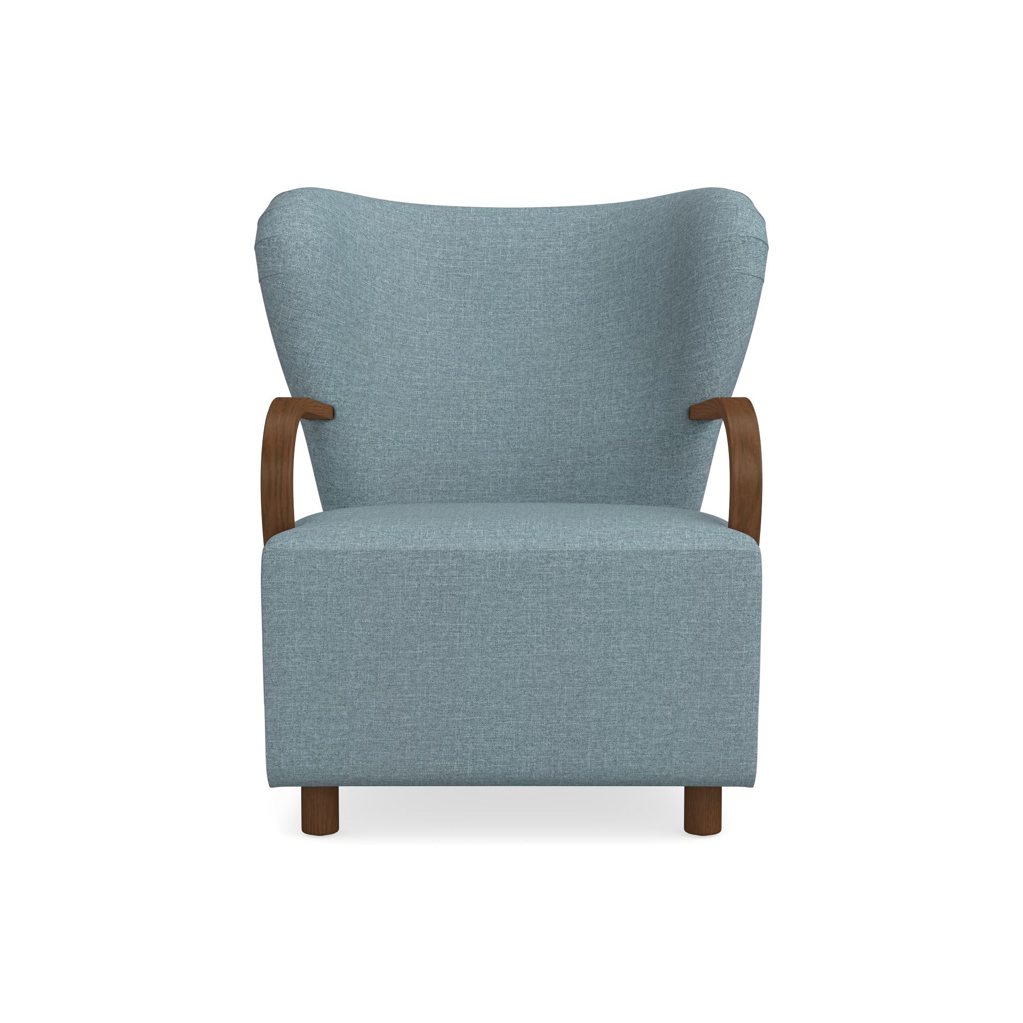 Corban Bentwood Upholstered Occasional Chair