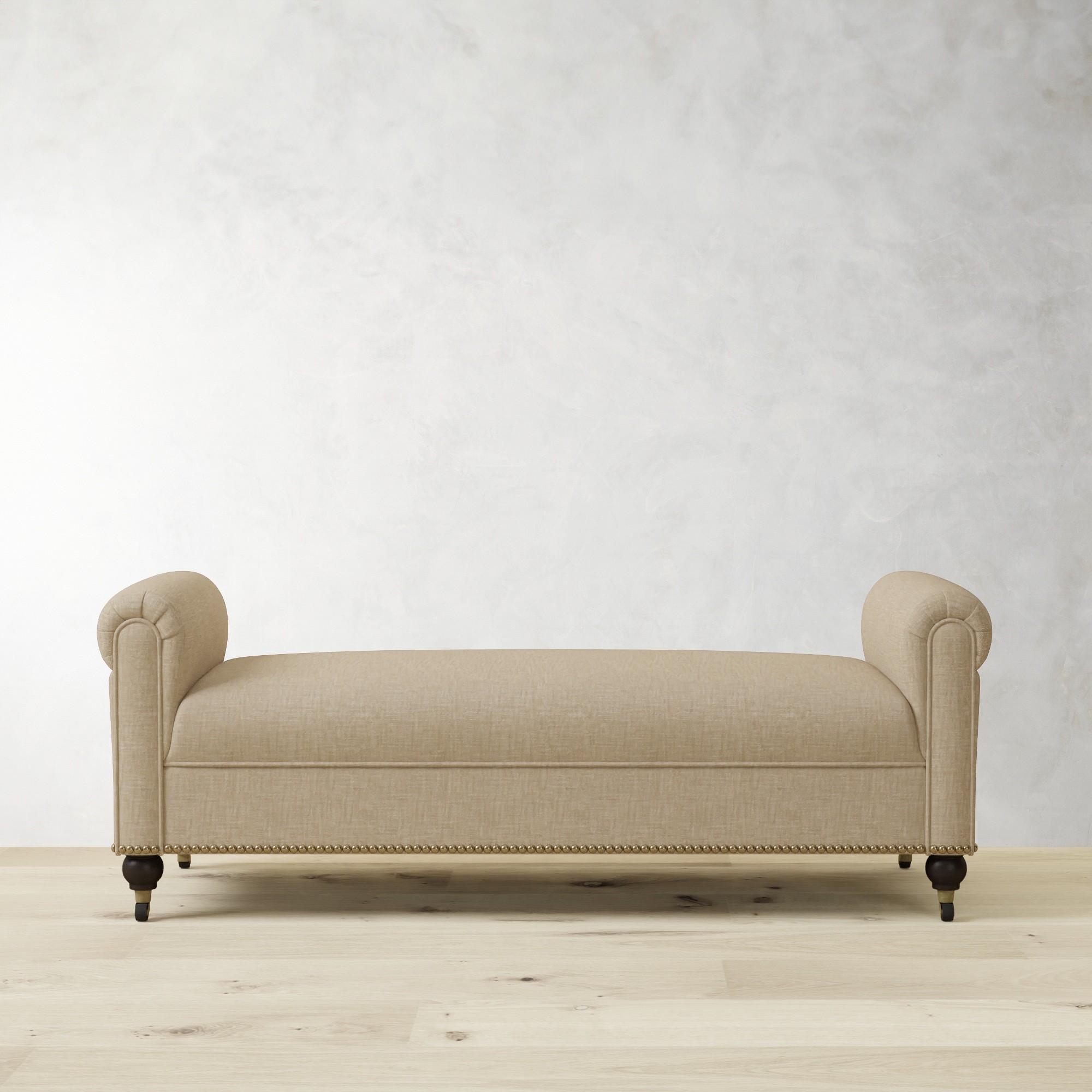 Soho Roll Arm Bench (63