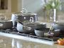 All-Clad HA1 Hard Anodized Nonstick Fry Pan Set