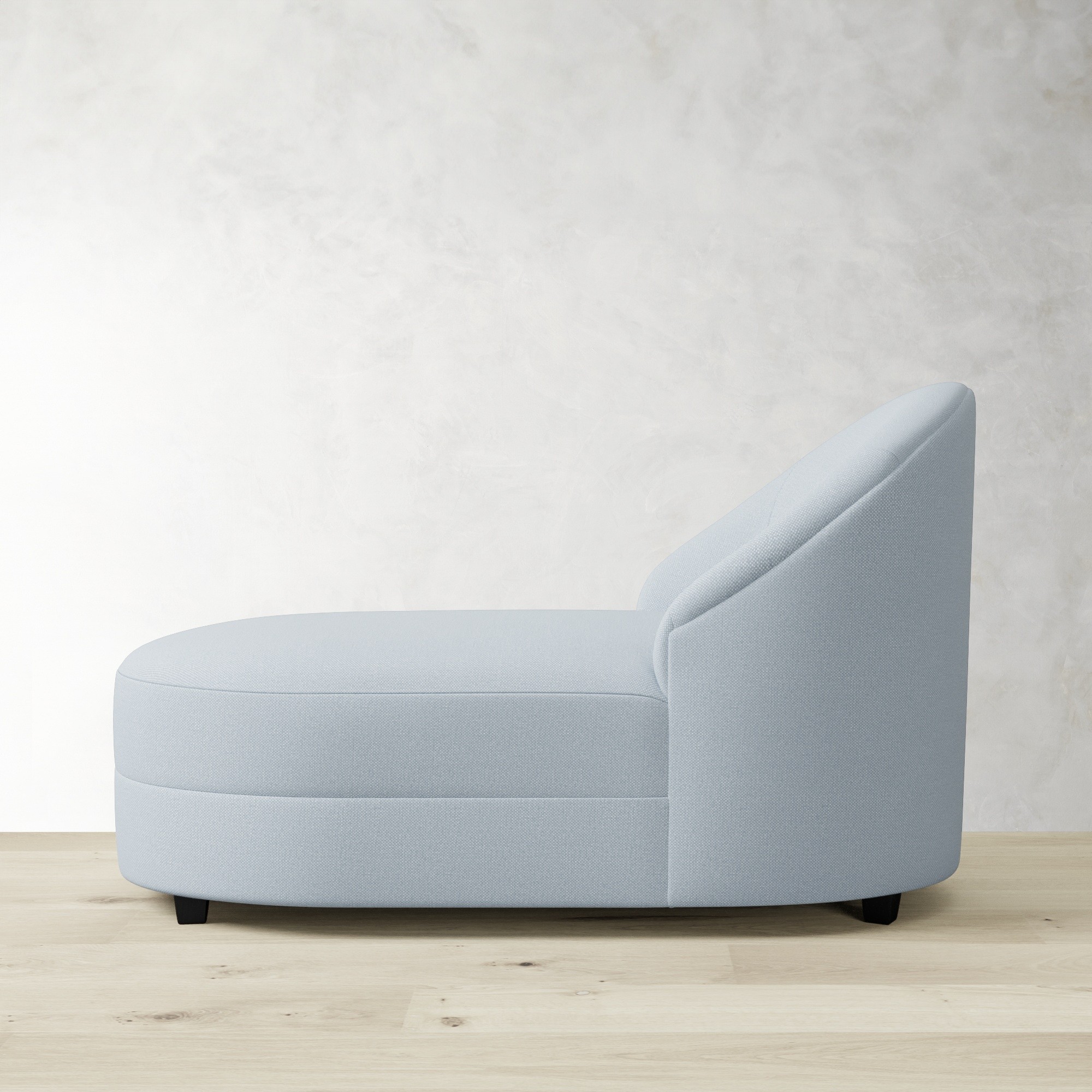 Capri Upholstered Stand Alone Chaise (60