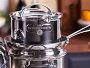 Williams Sonoma Signature Thermo-Clad Stainless-Steel 20-Piece Cookware Set
