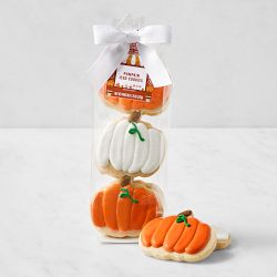 Williams Sonoma Pumpkin Iced Cookies