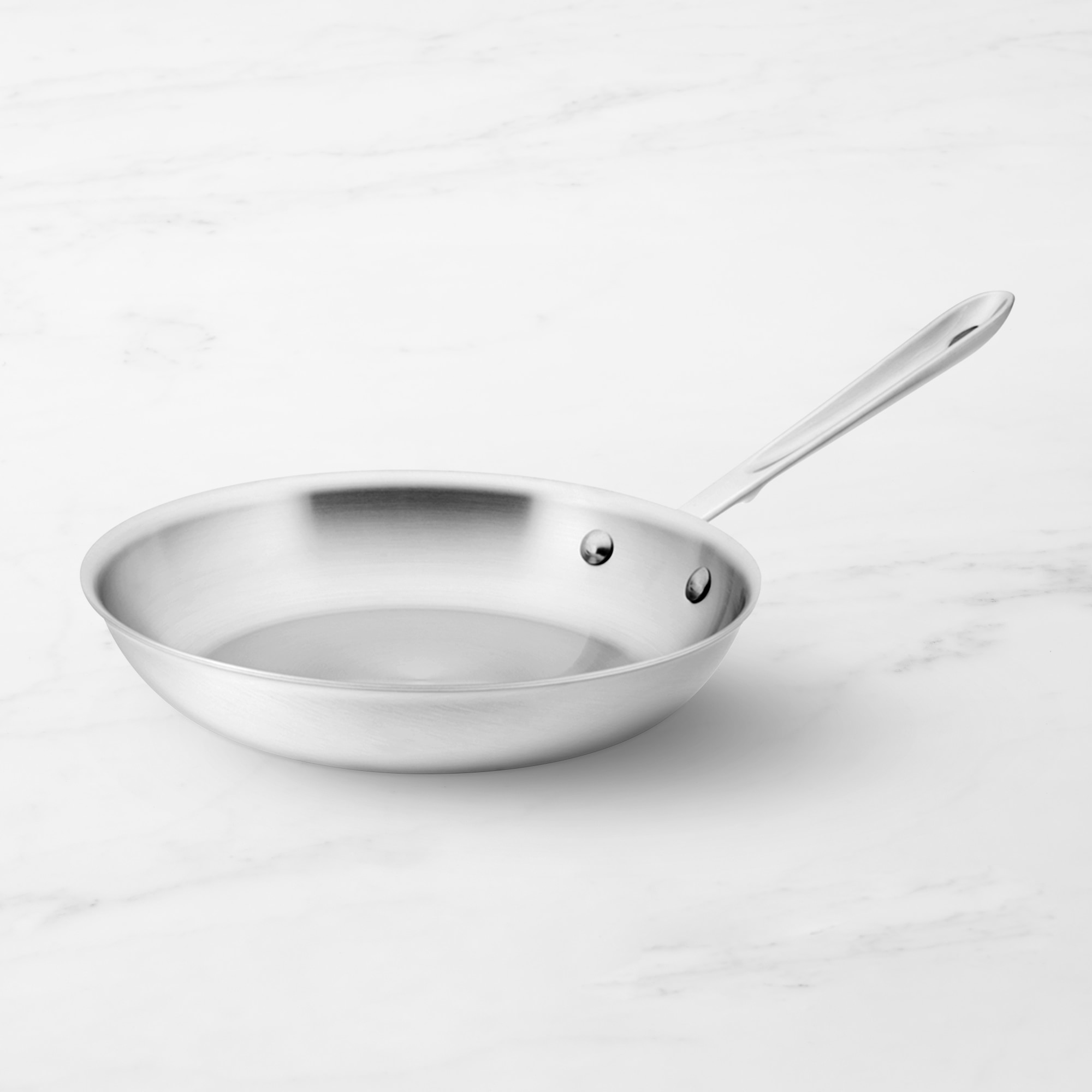 All-Clad D5® Brushed Stainless-Steel Fry Pans