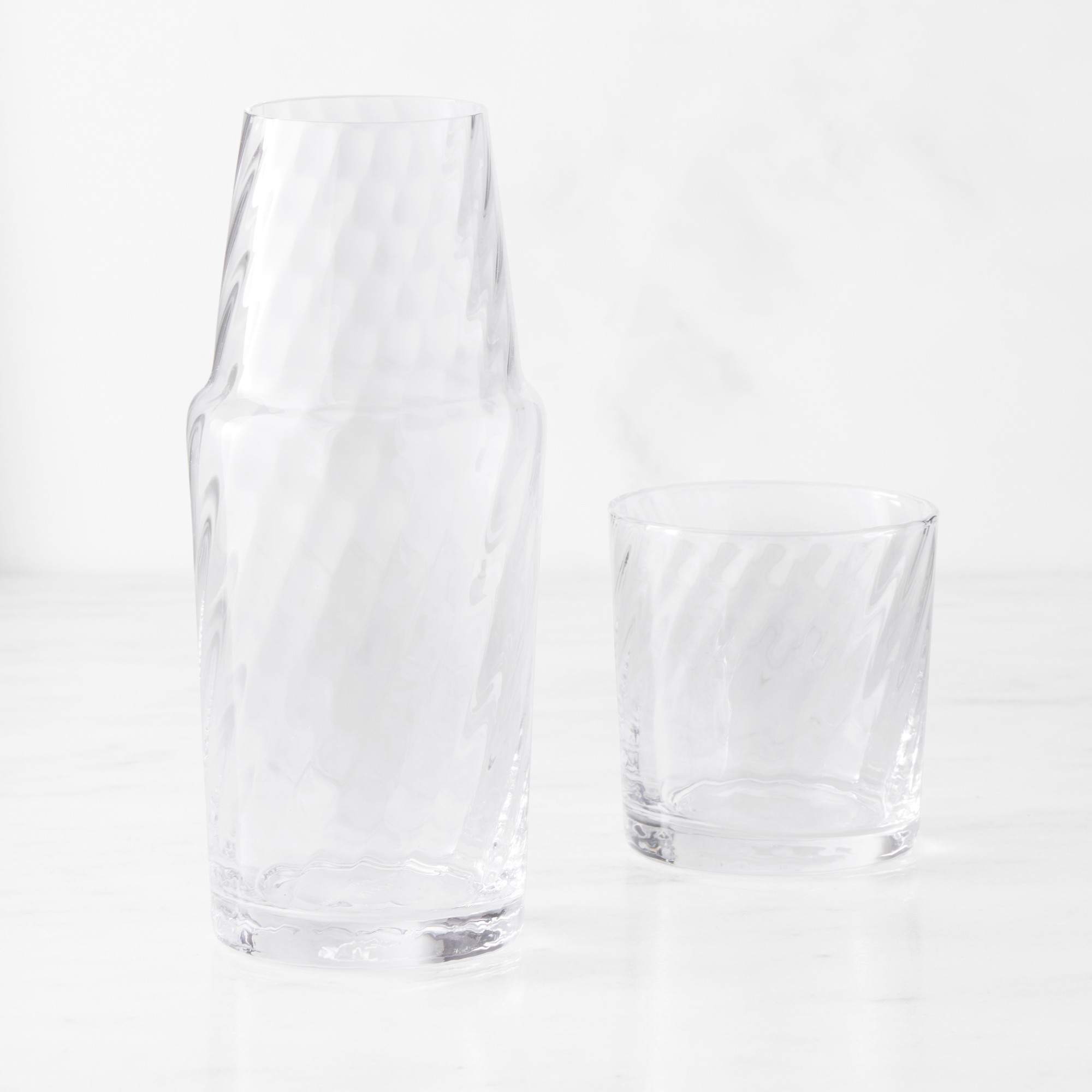 AERIN Spiral Glass Bath Collection