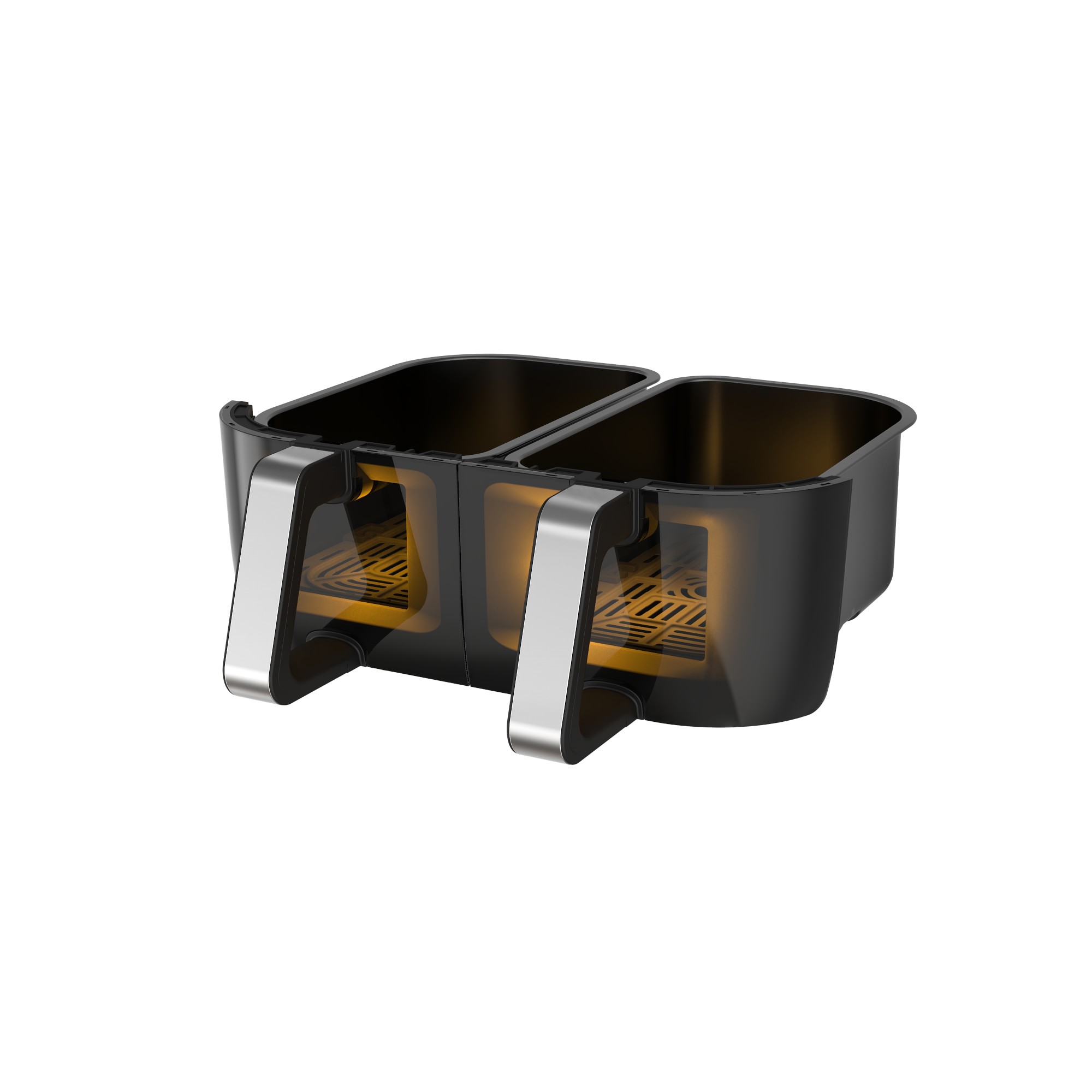 Instant Vortex™ Plus Dual ClearCook Stainless-Steel Air Fryer, 8-Qt.