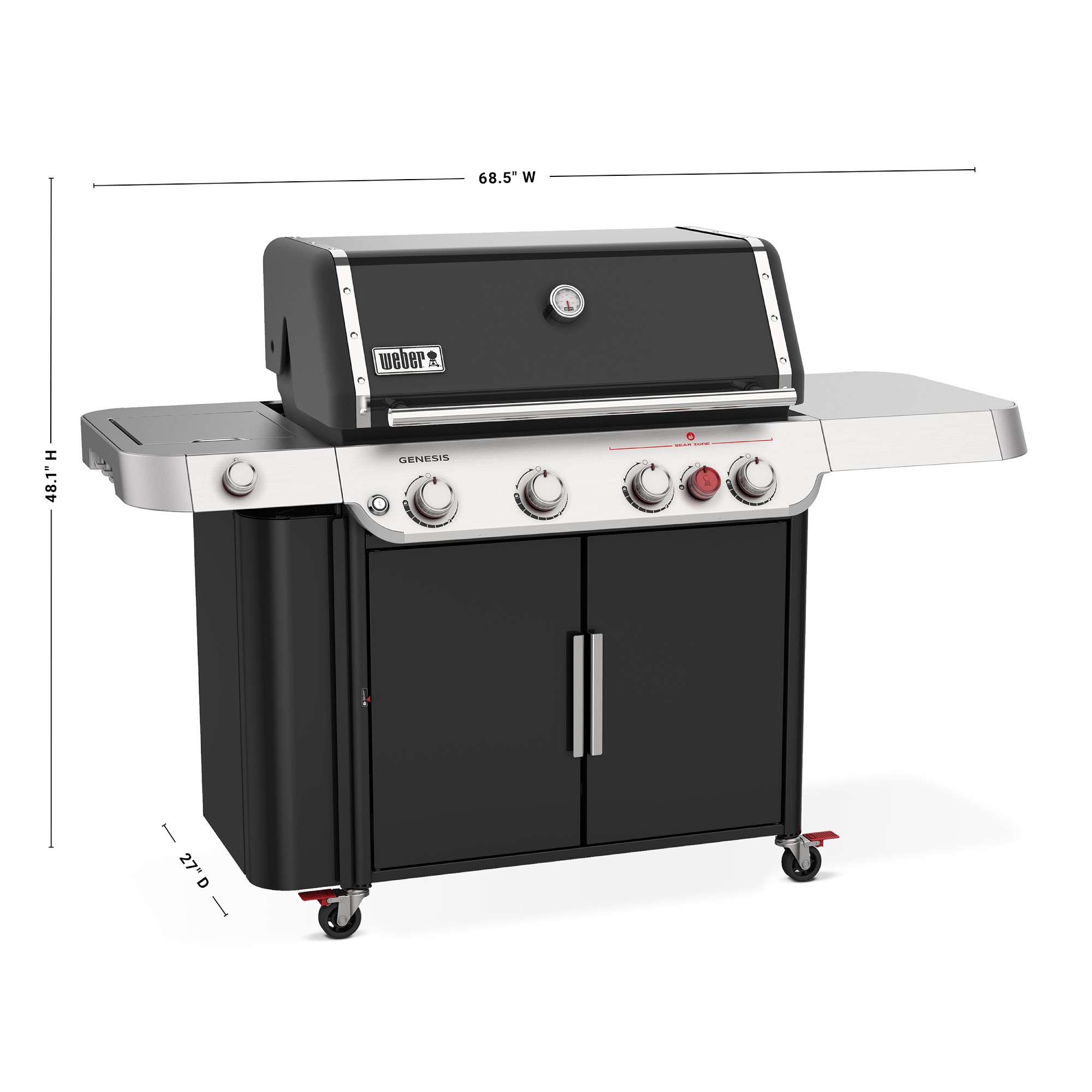 Weber Genesis E-435 LP Gas Grill & Grill Cover