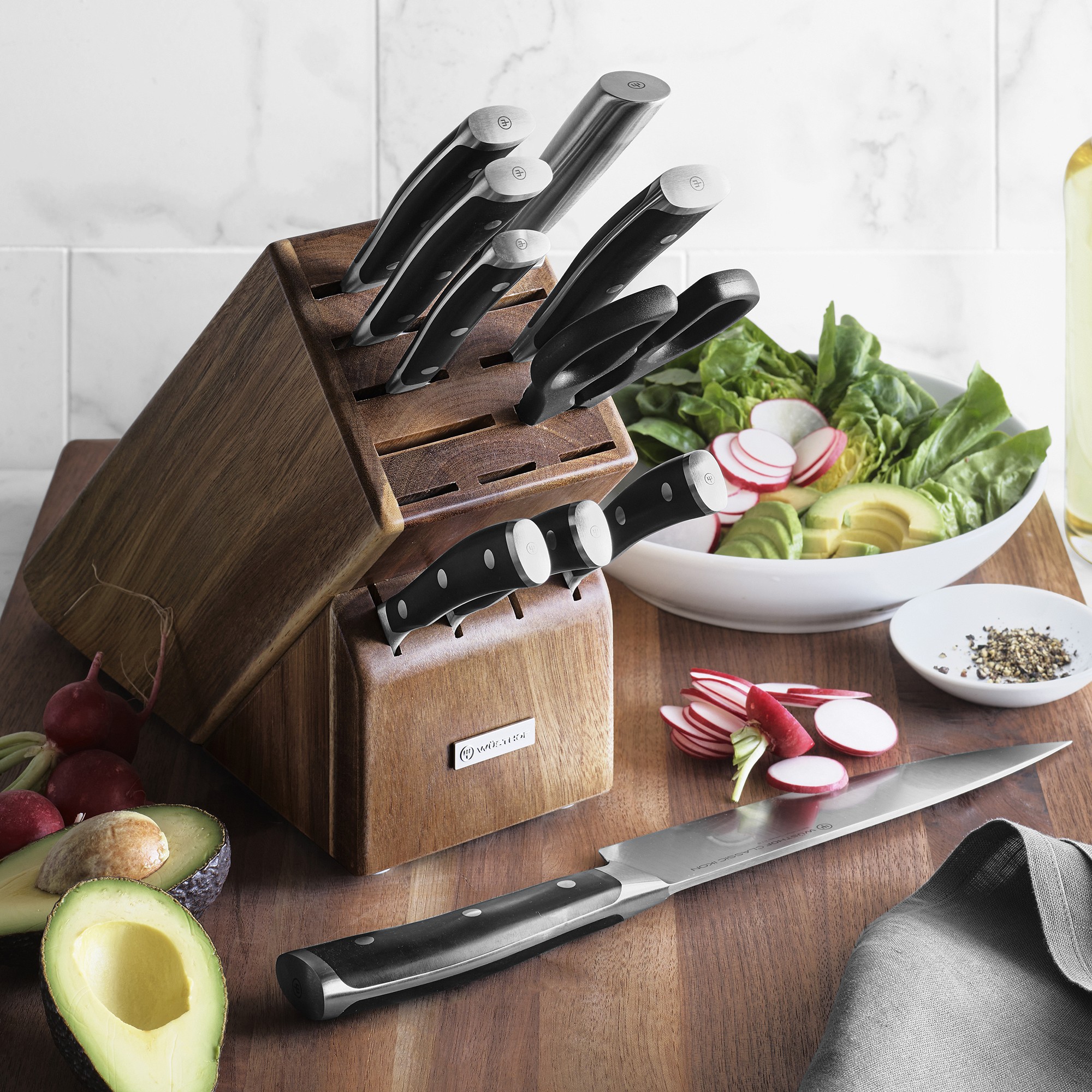 Wüsthof Classic Ikon Essential Knife Block, Set of 11