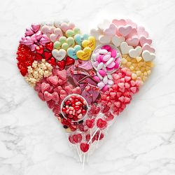 Williams Sonoma Strawberry Heart Bark