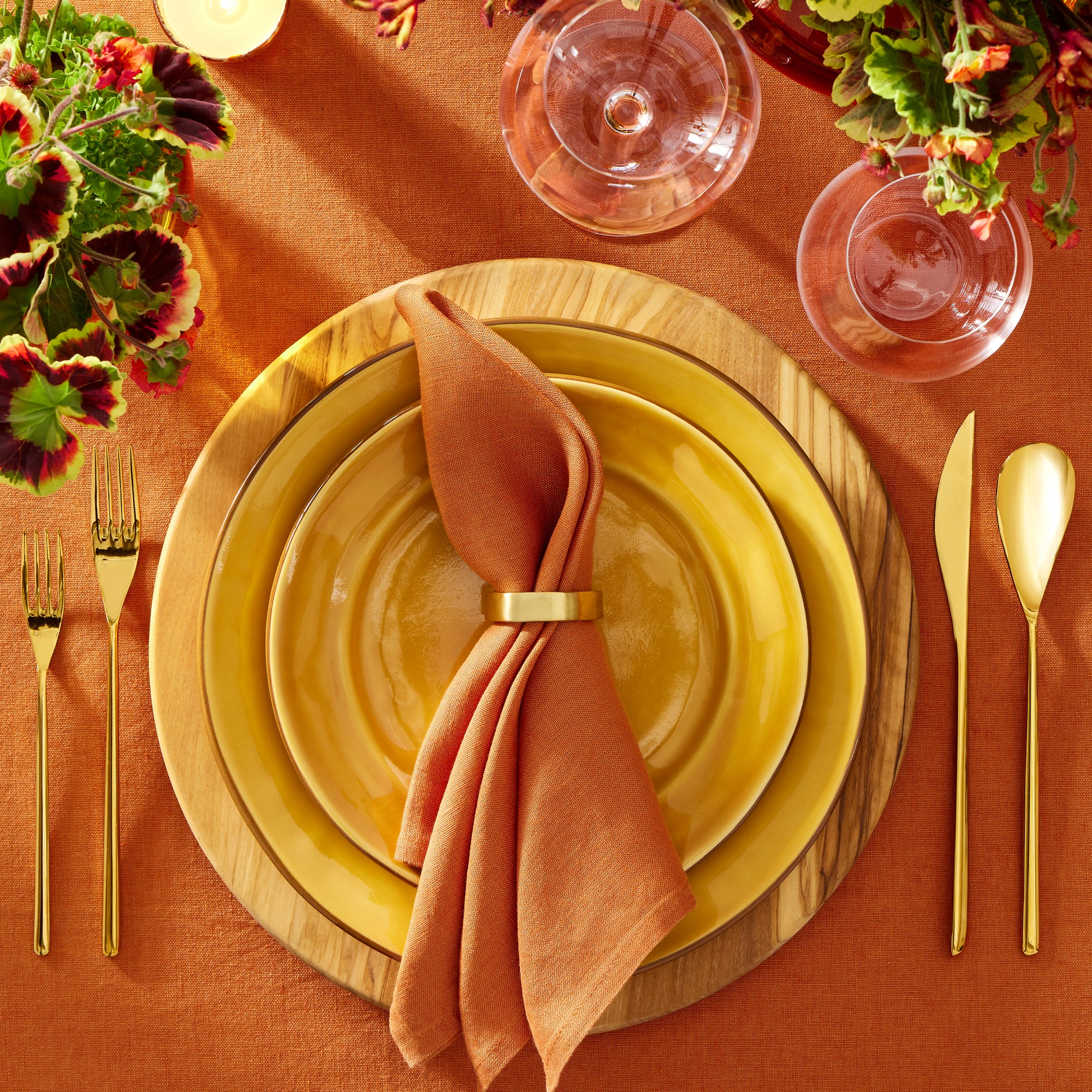 Provençal Salad Plates, Set of 4