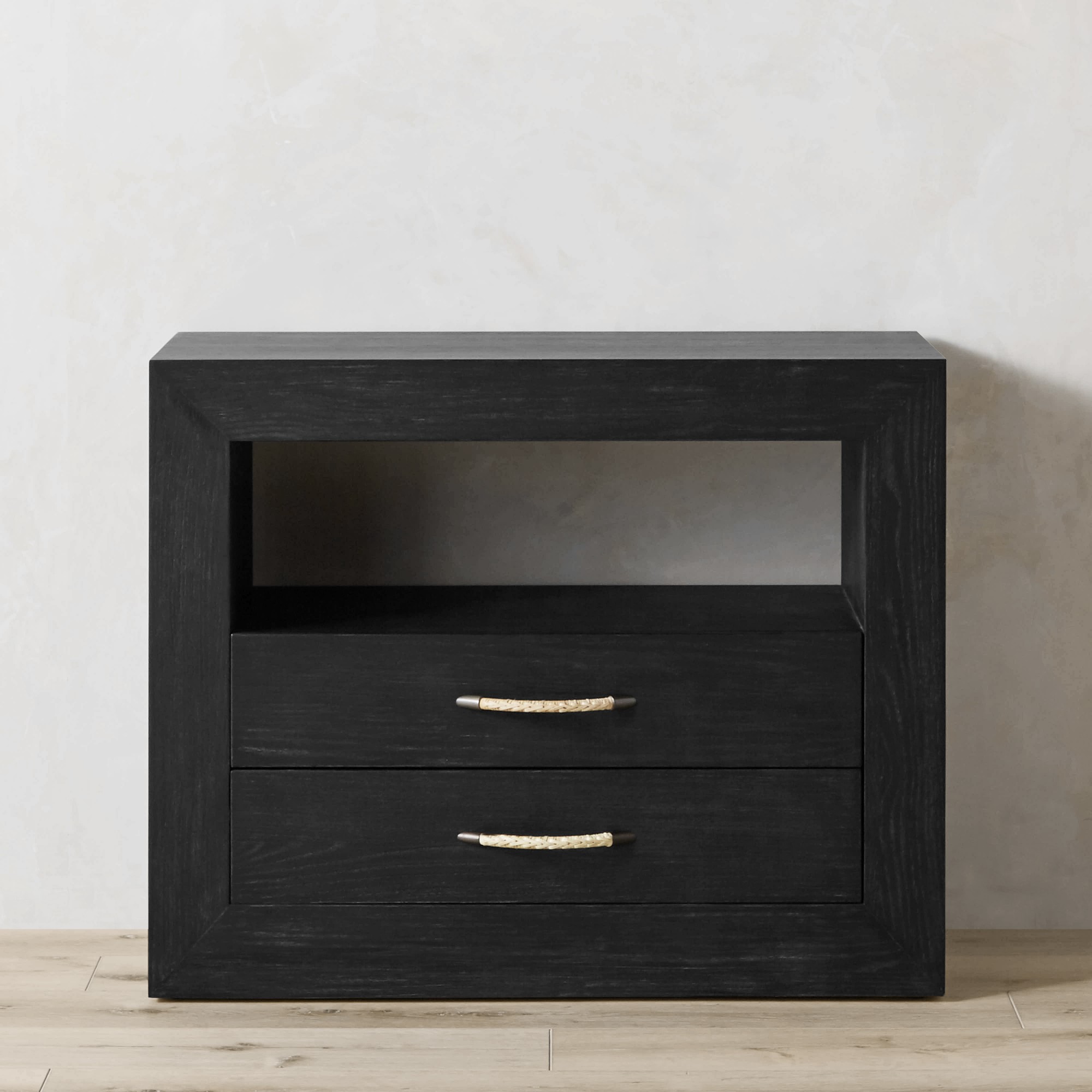 Malta 2-Drawer Nightstand (34