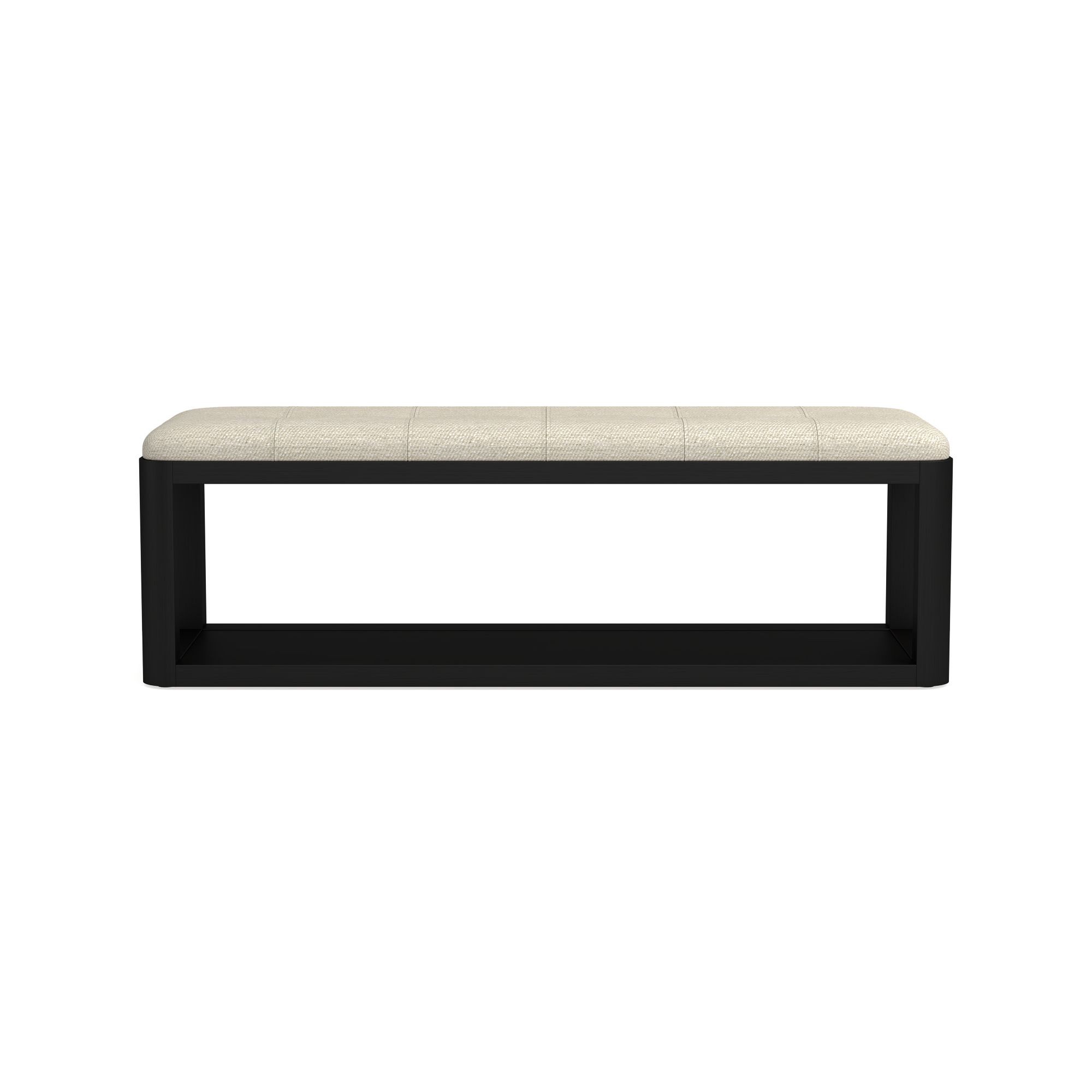 Porte Grid Tufted Bench (55