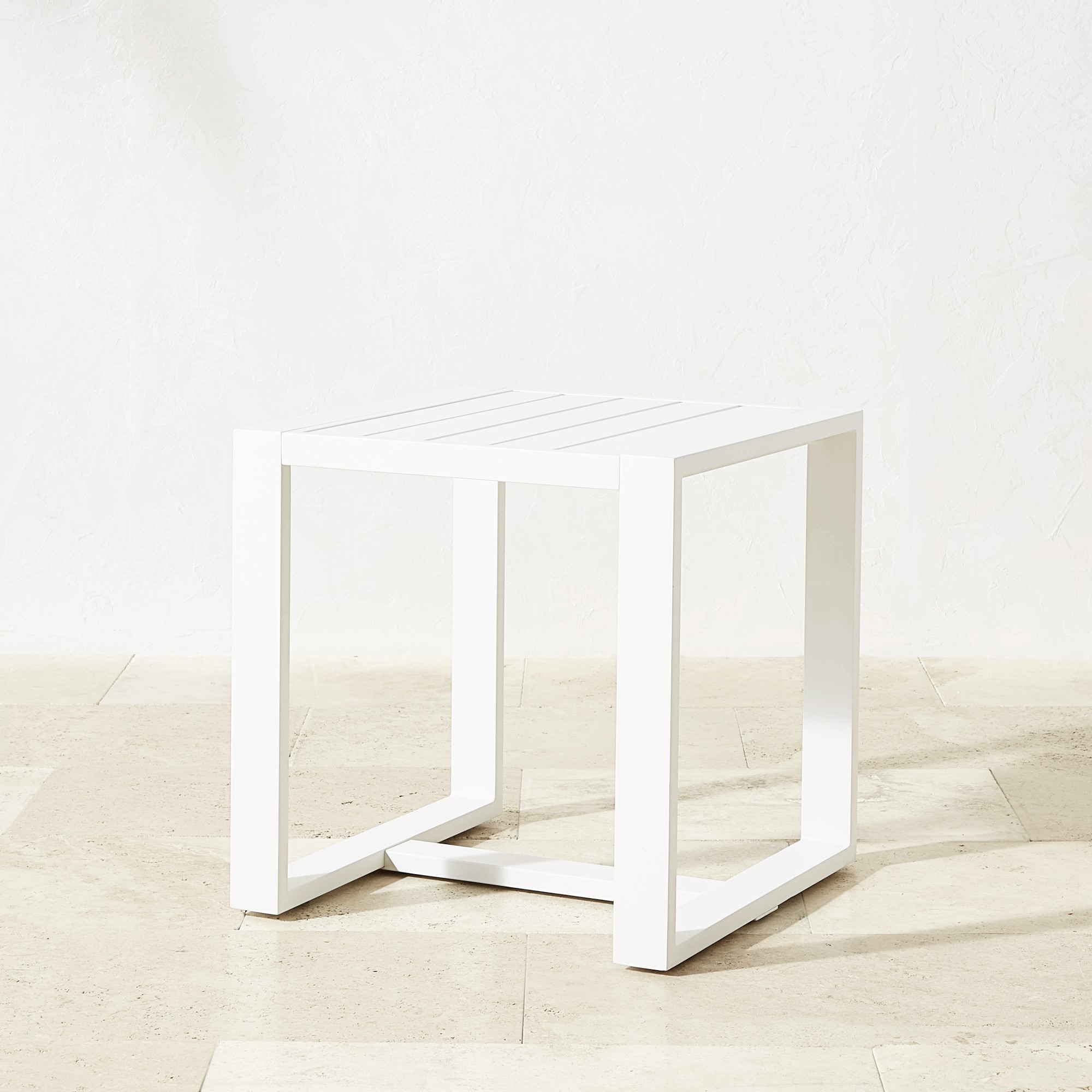 Santa Barbara Outdoor Metal Side Table (20