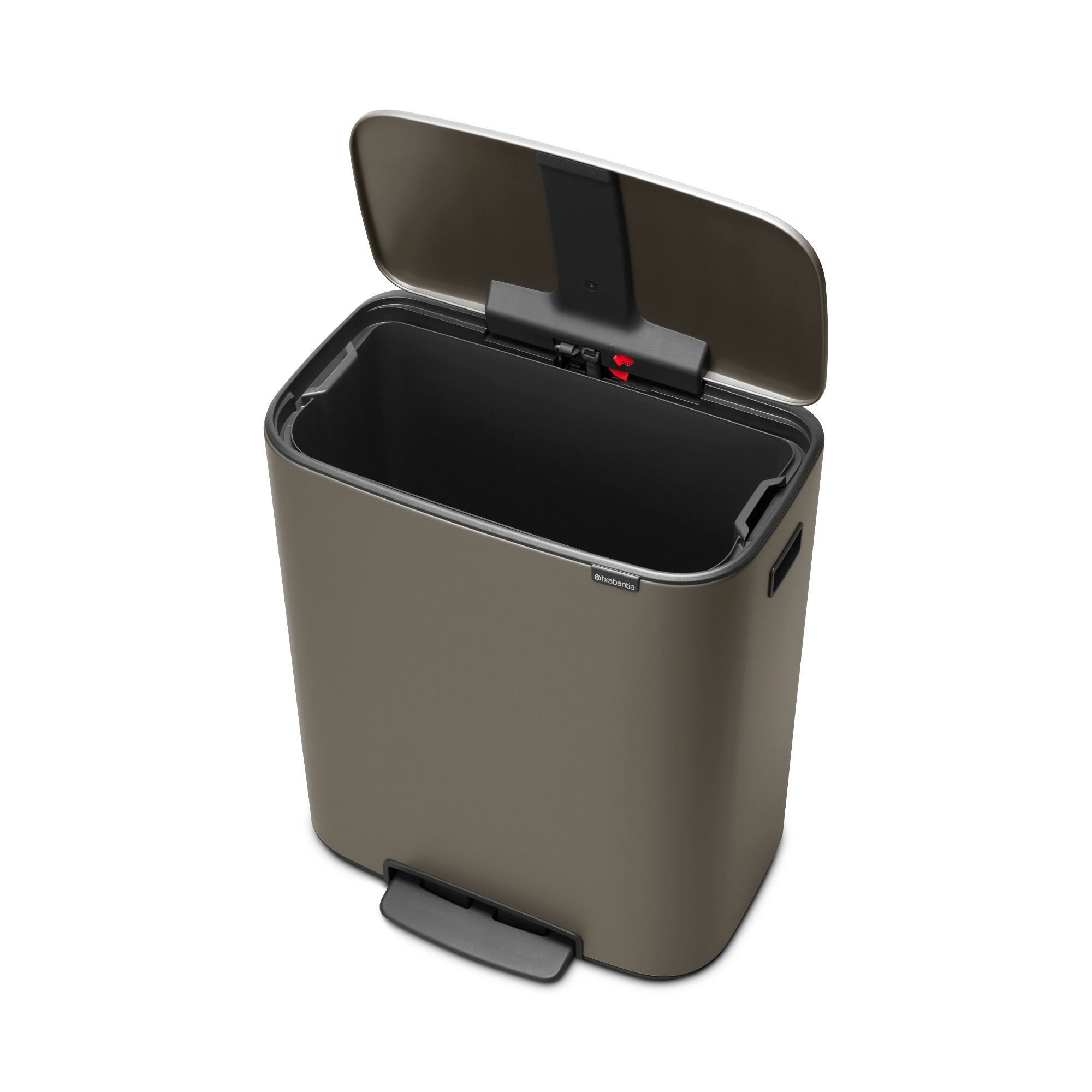 Brabantia Bo Step On Trash Can, 16 Gallon