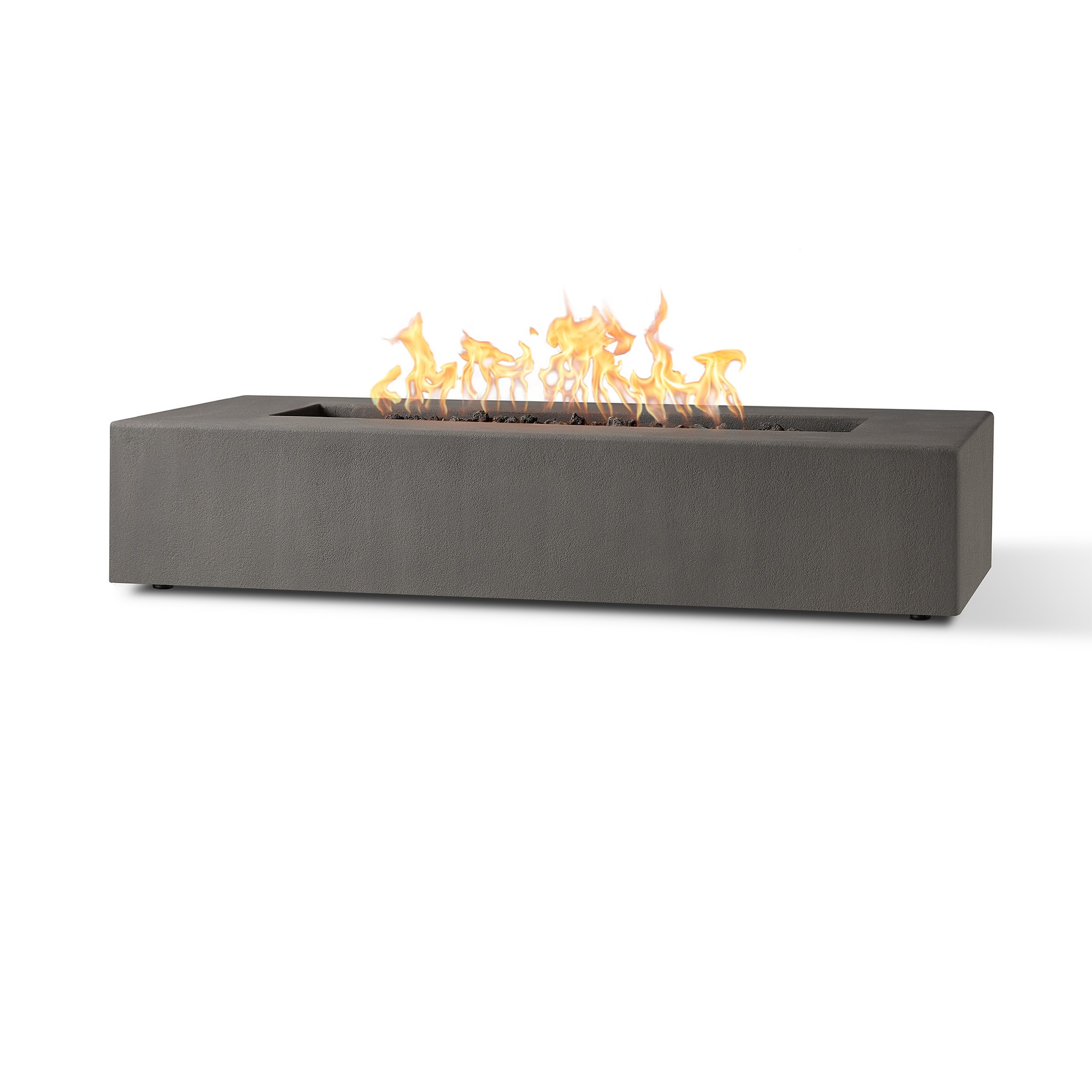 Havana Low Rectangle Fire Pit Table (60