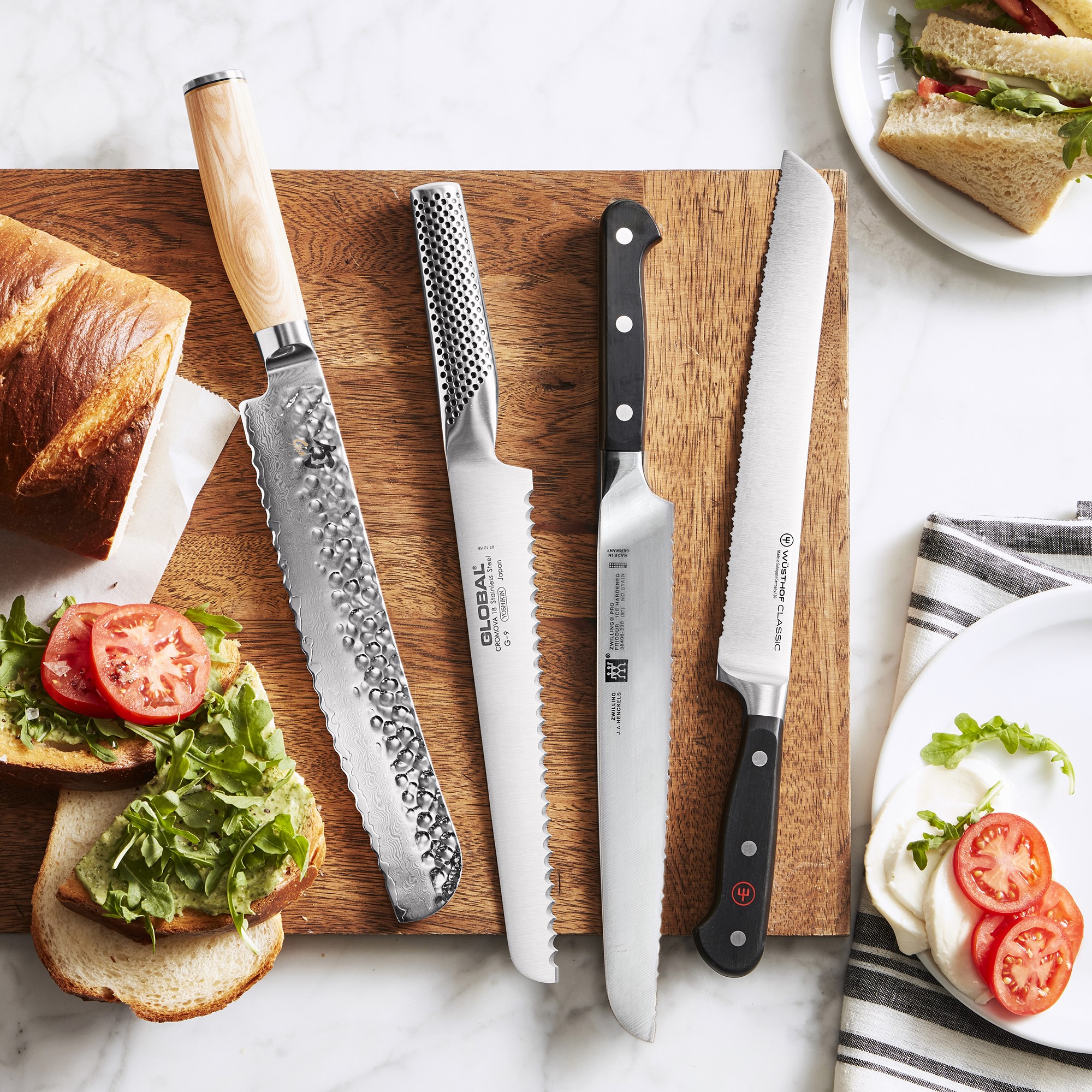 Global Classic Bread Knife, 8 3/4
