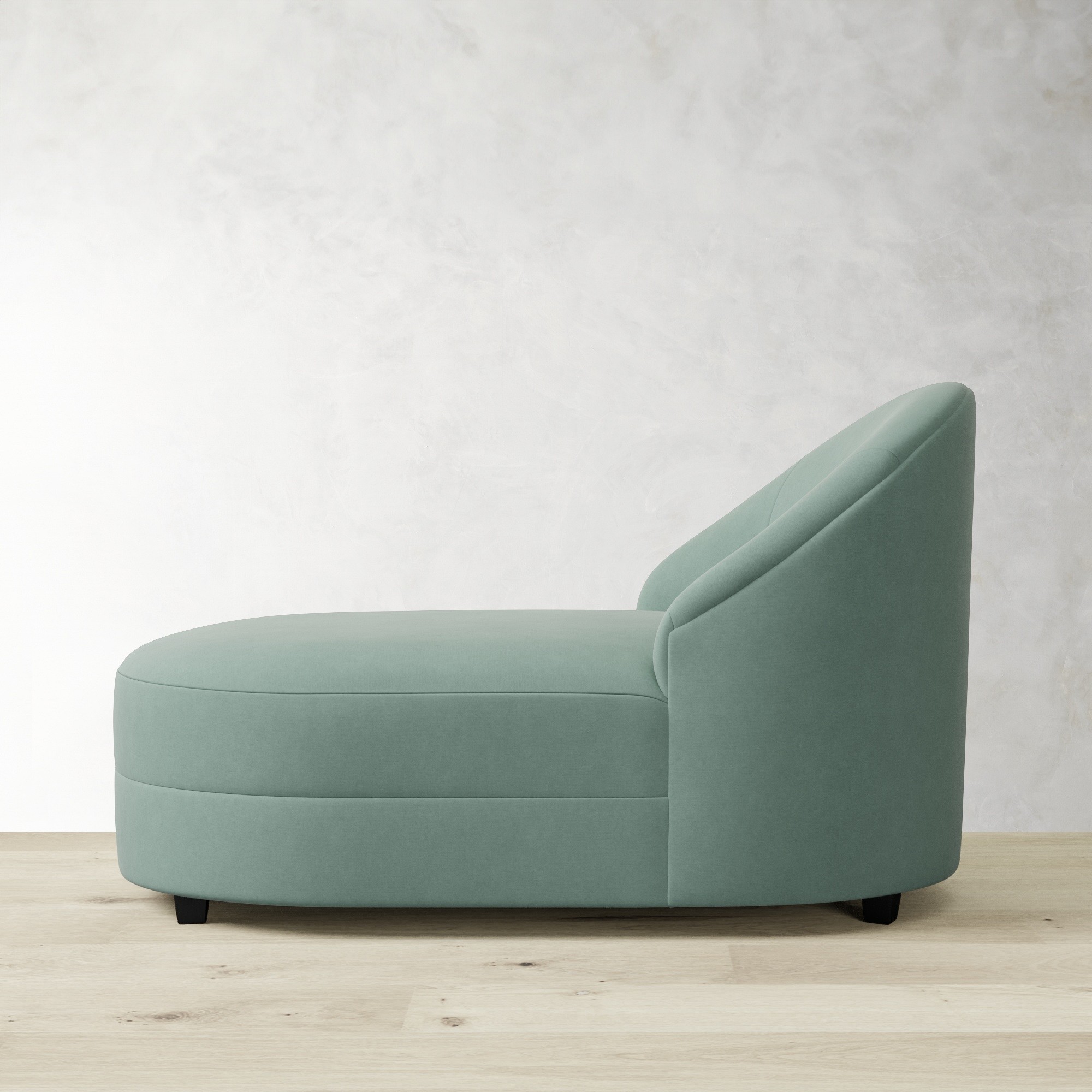 Capri Upholstered Stand Alone Chaise (60