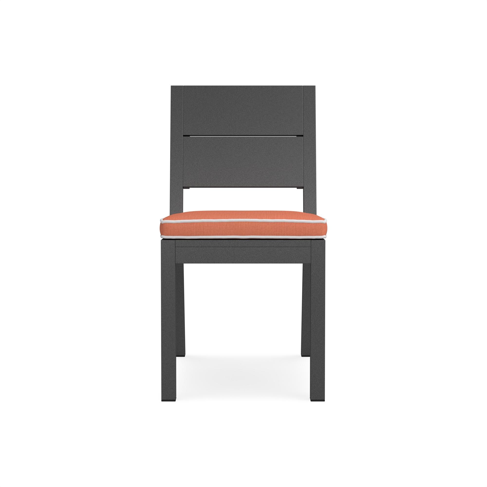 Larnaca Outdoor Metal Dining Side Chair Cushions