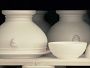 Pillivuyt Basketweave Porcelain Bread & Butter Plates, Set of 4