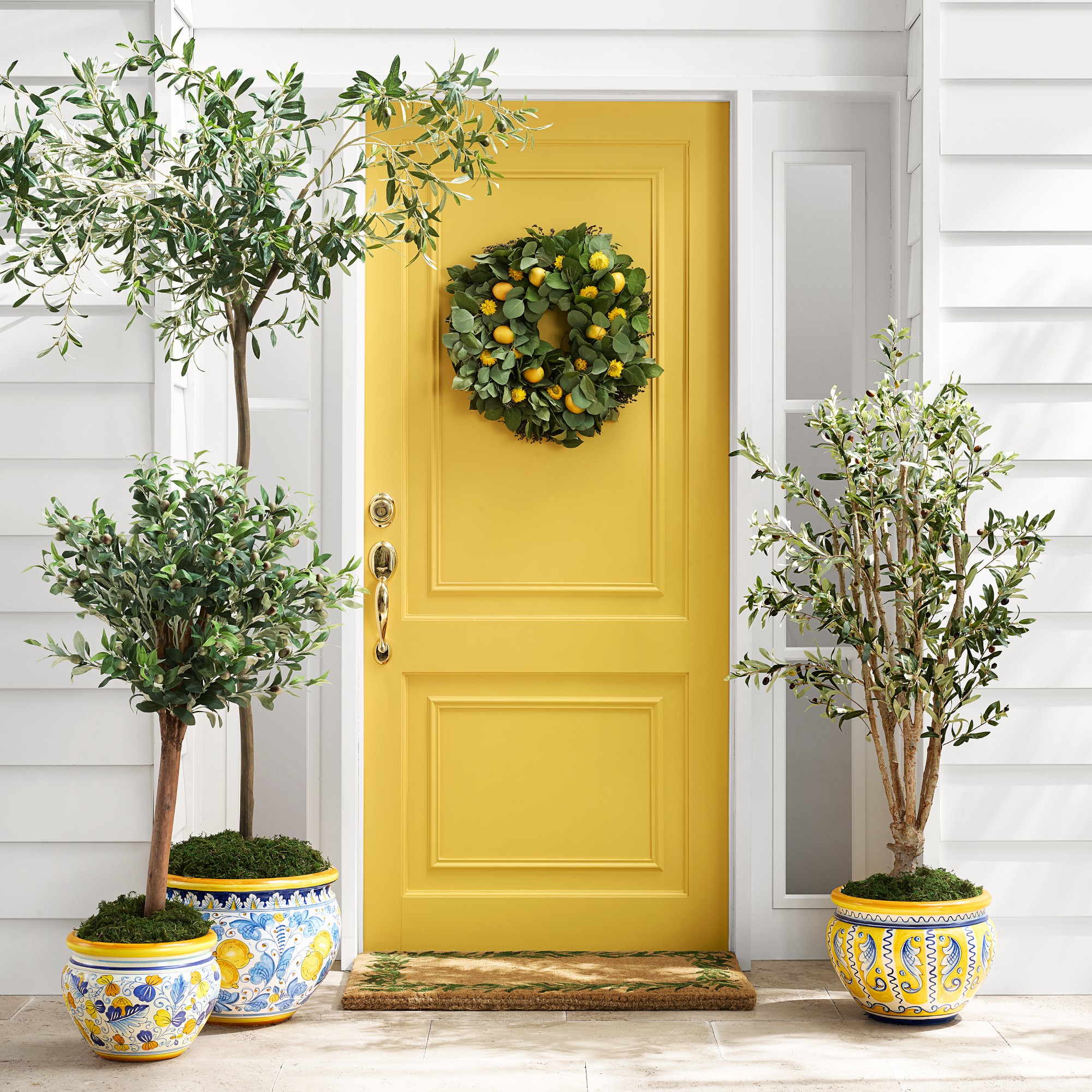 Italian Hand-Painted Planter Collection