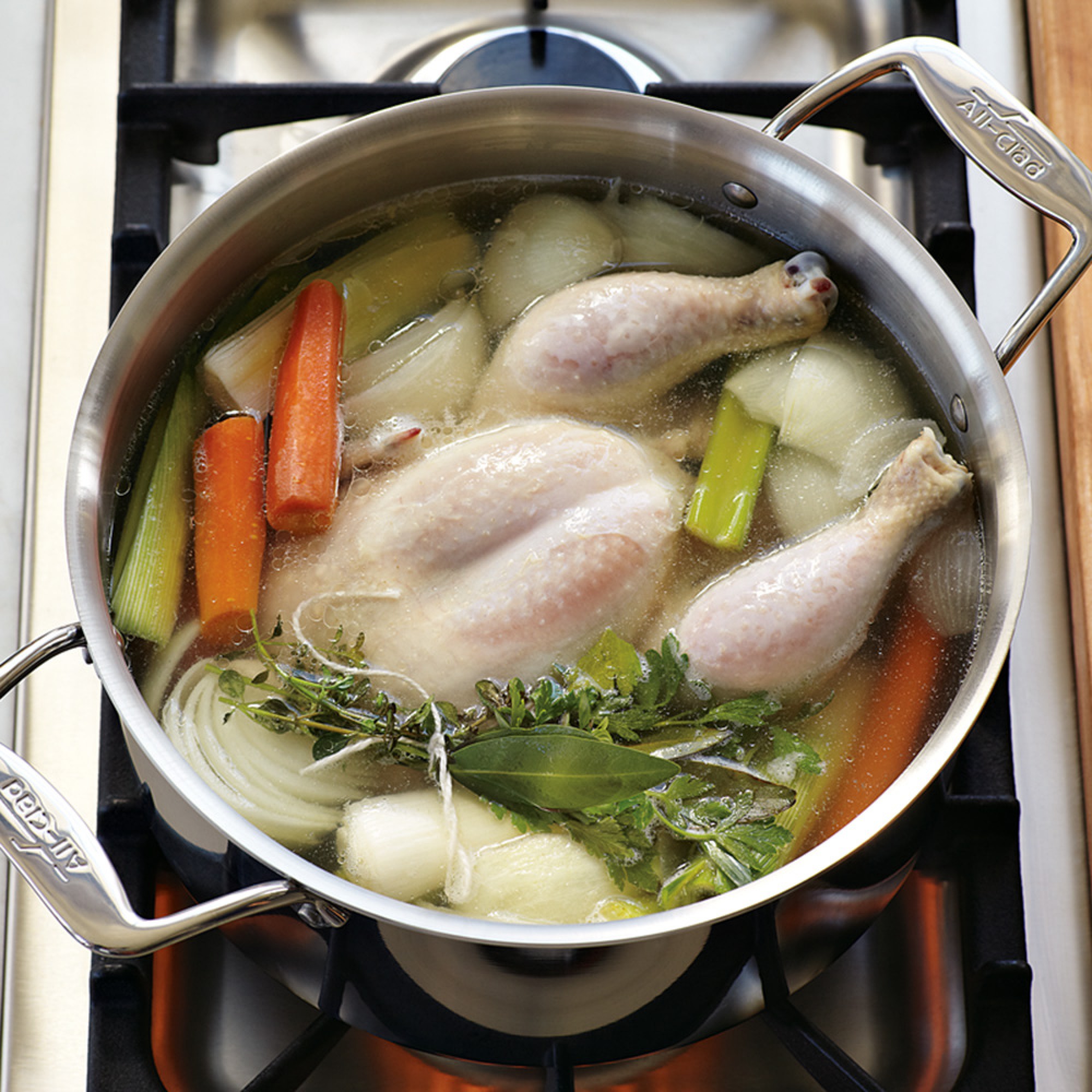 All-Clad D5® Stainless-Steel Stock Pots