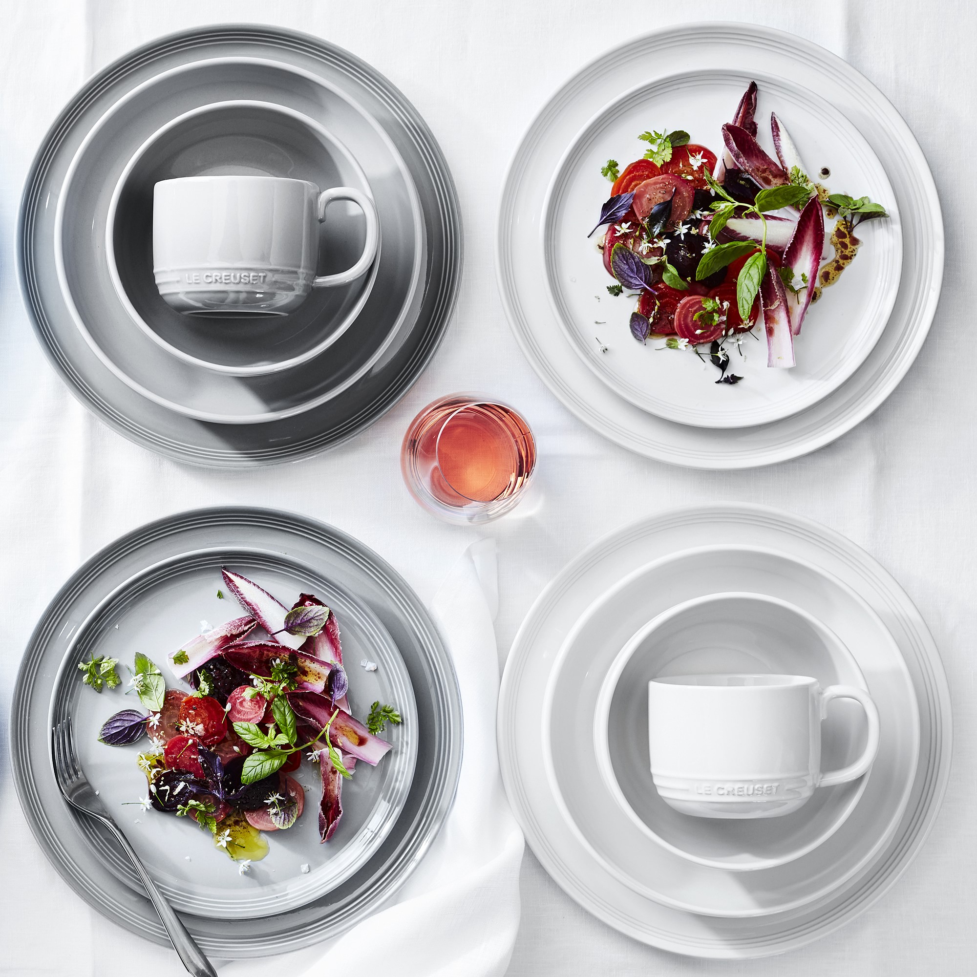 Le Creuset San Francisco Coupe Pasta Bowls, Set of 4