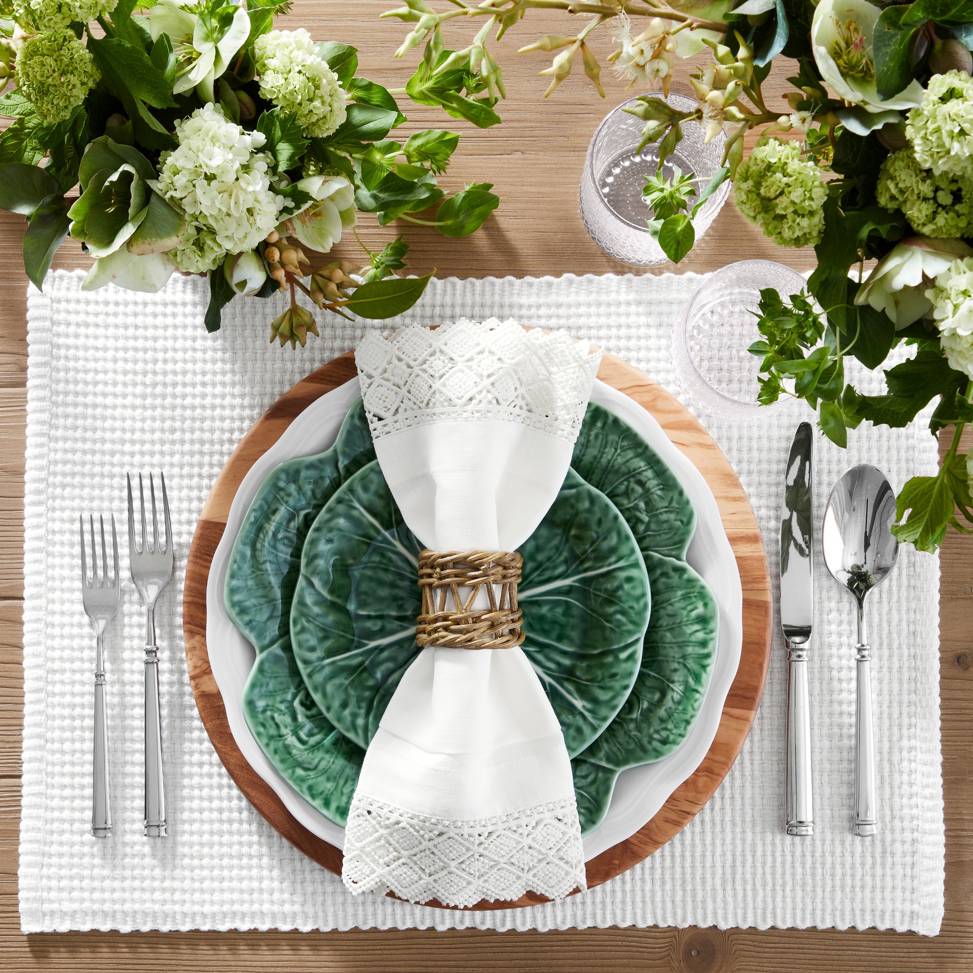 Bordallo Pinheiro Cabbage Salad Plates