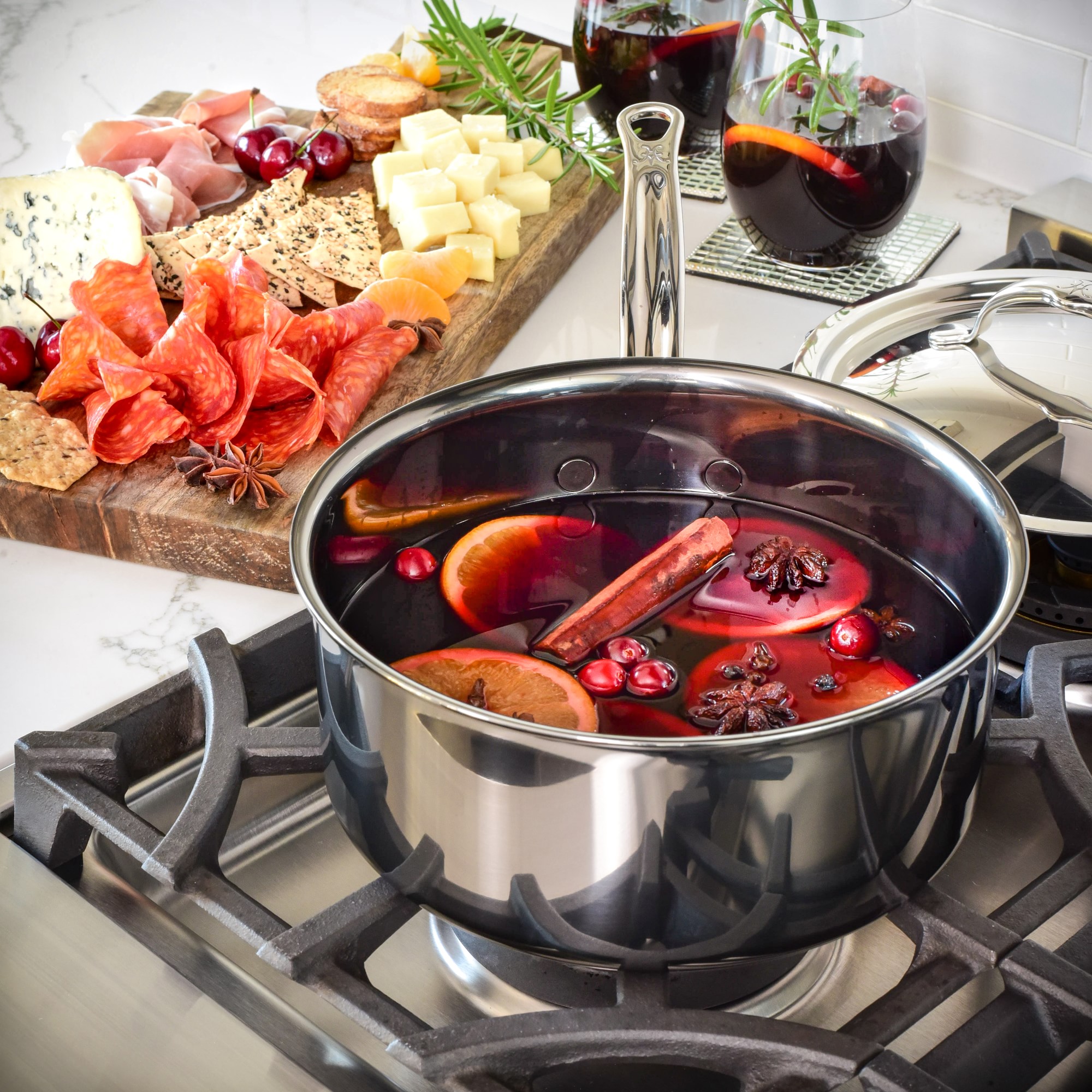 Hestan NanoBond® Titanium Stainless-Steel Saucepan