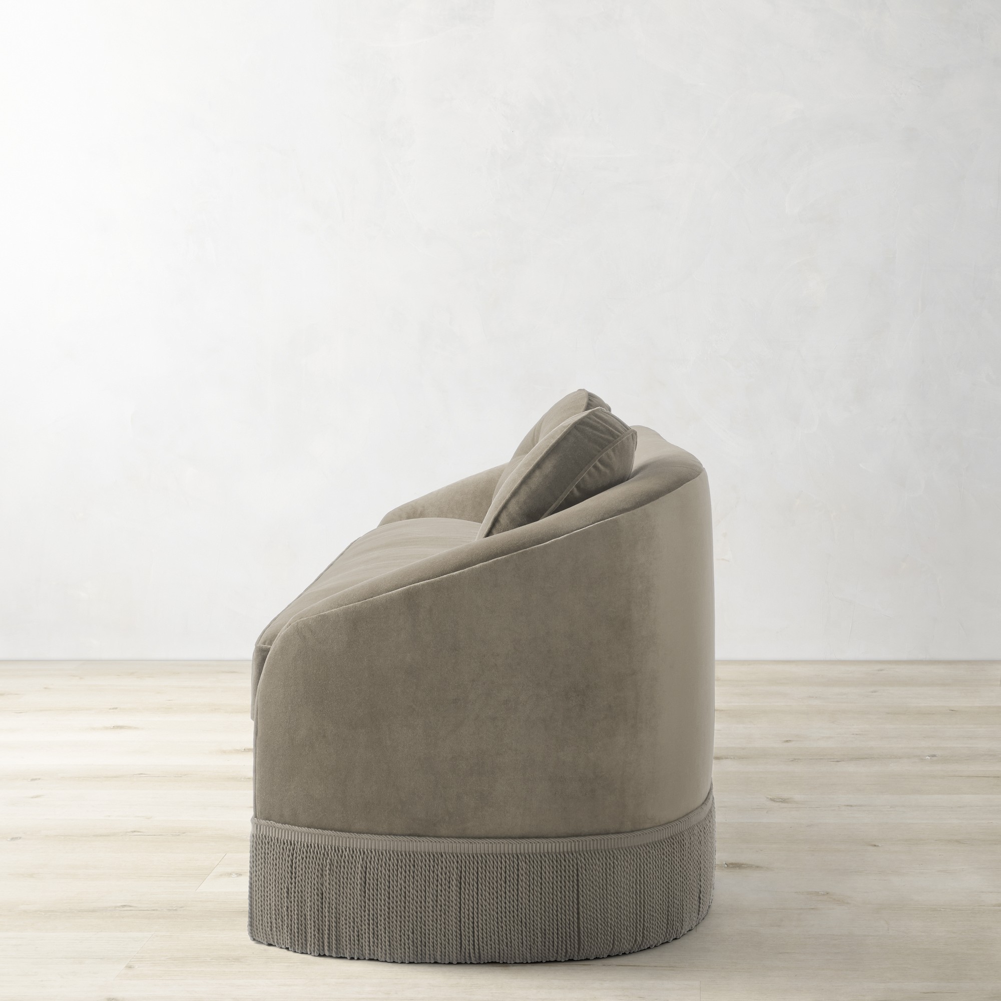 Camile Sofa with Samuel & Sons Fringe (76