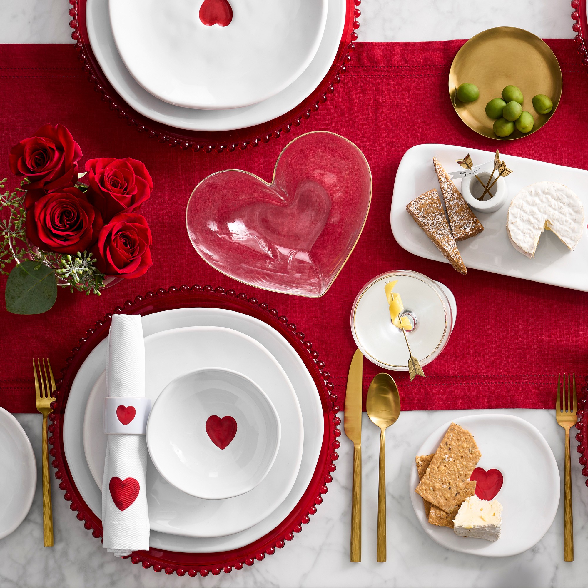 Heart Dinner Plates