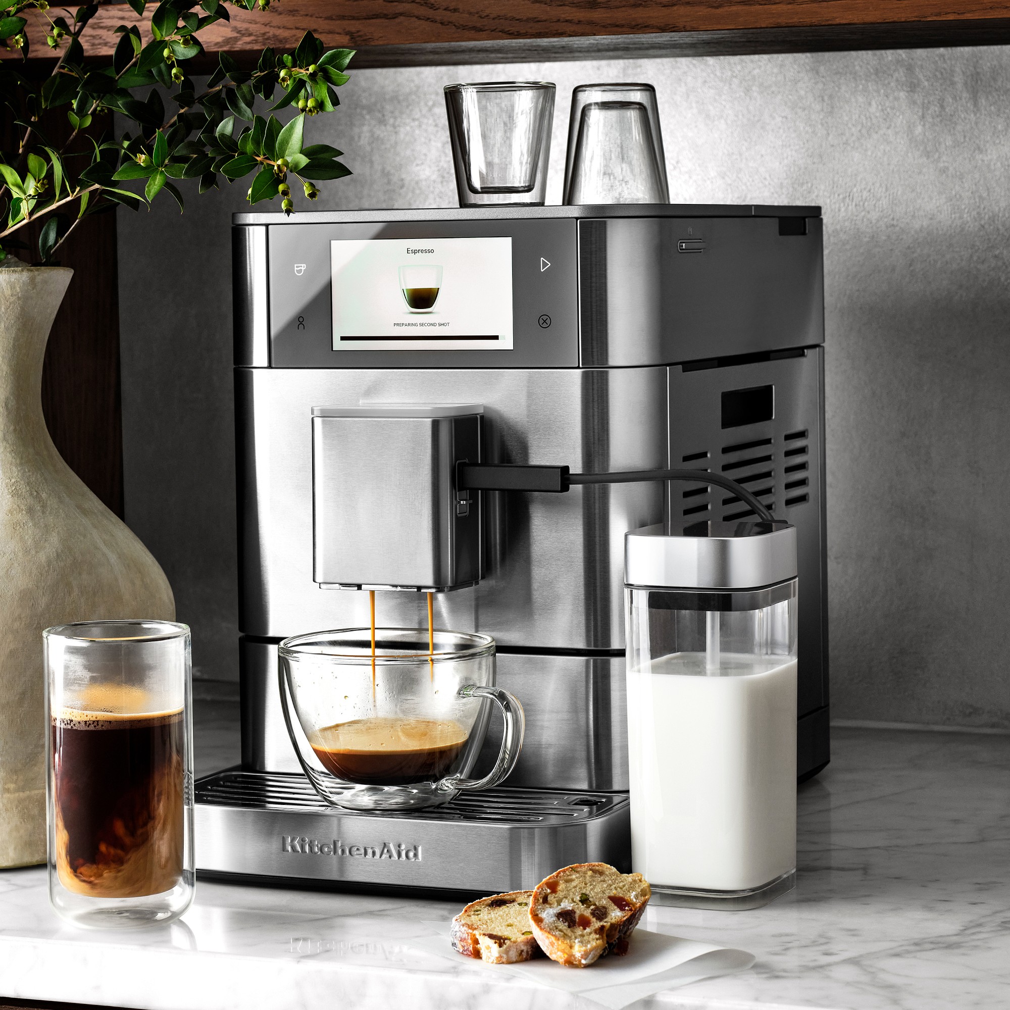Double-Wall Glass Latte Mugs