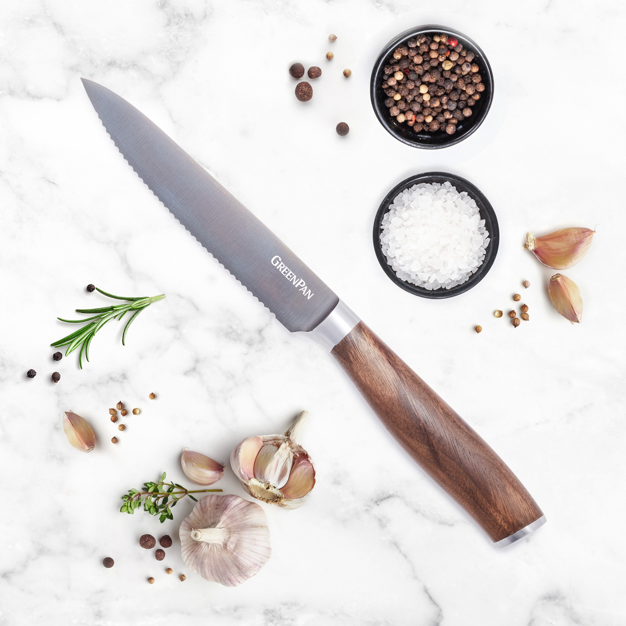 GreenPan™ Premiere Serrated Utility Knife, 5