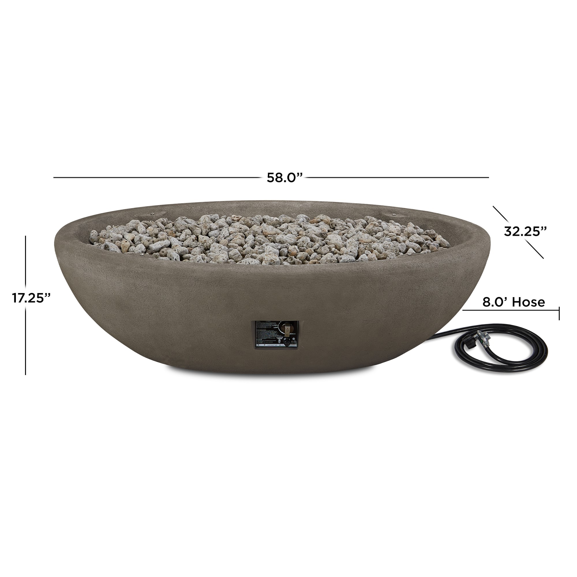 Banff Oval Fire Bowl (58