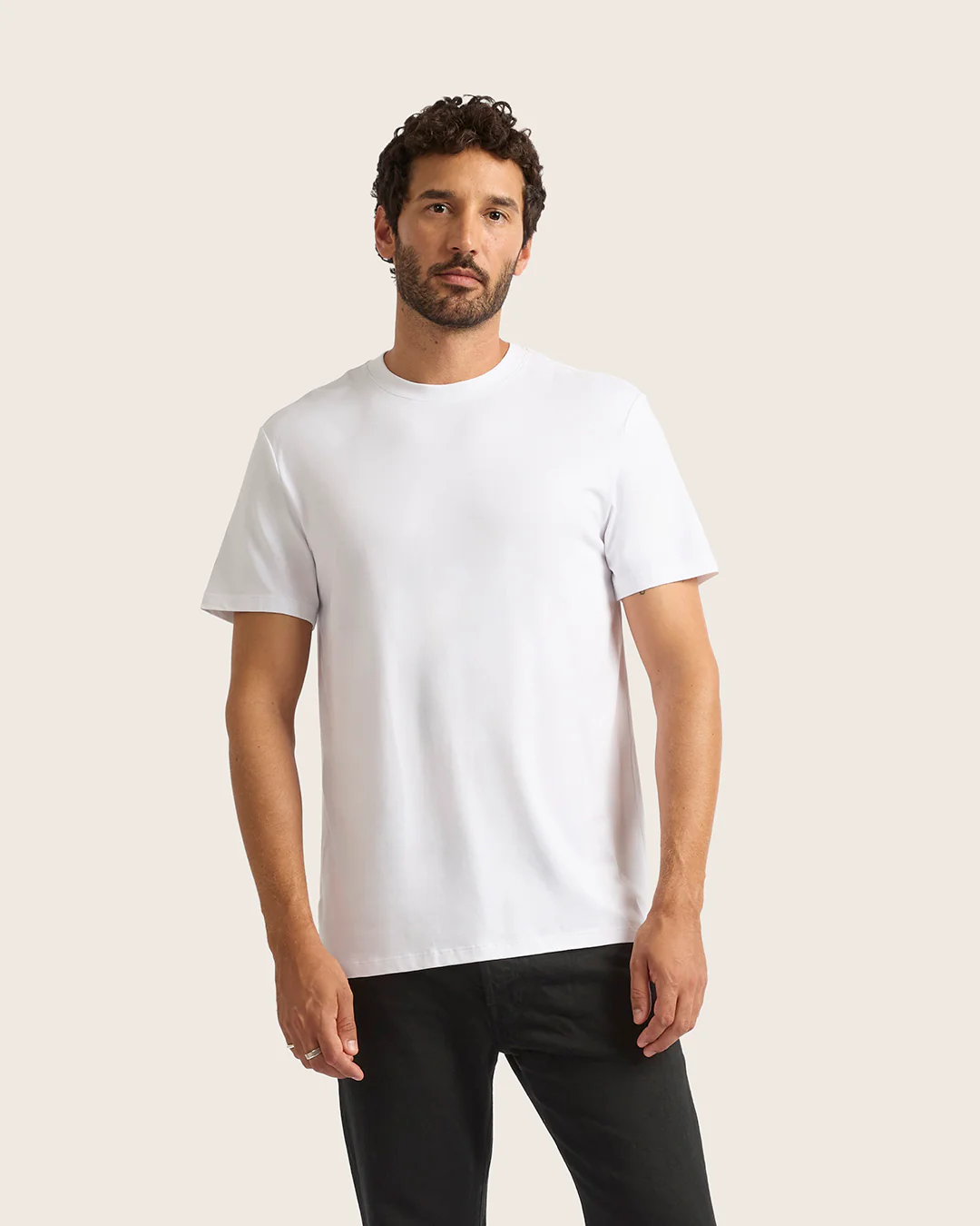Men's Classic Crew Neck T-Shirt - White