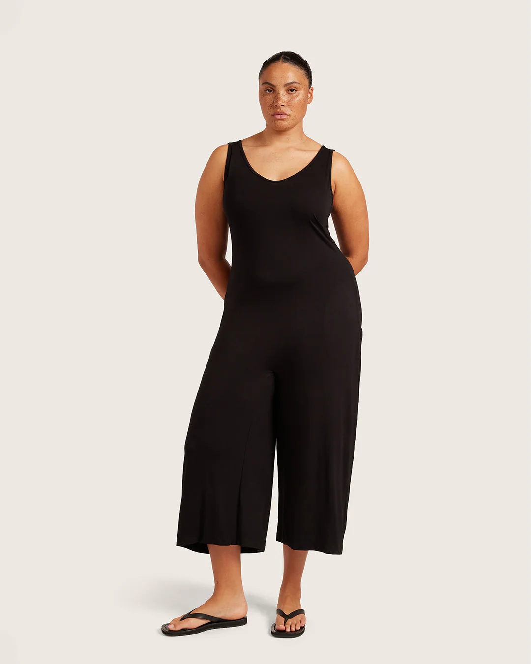 Long Jumpsuit - Black