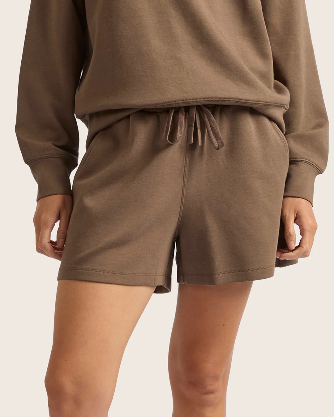 Women's Sweat Shorts 3 - Oyster