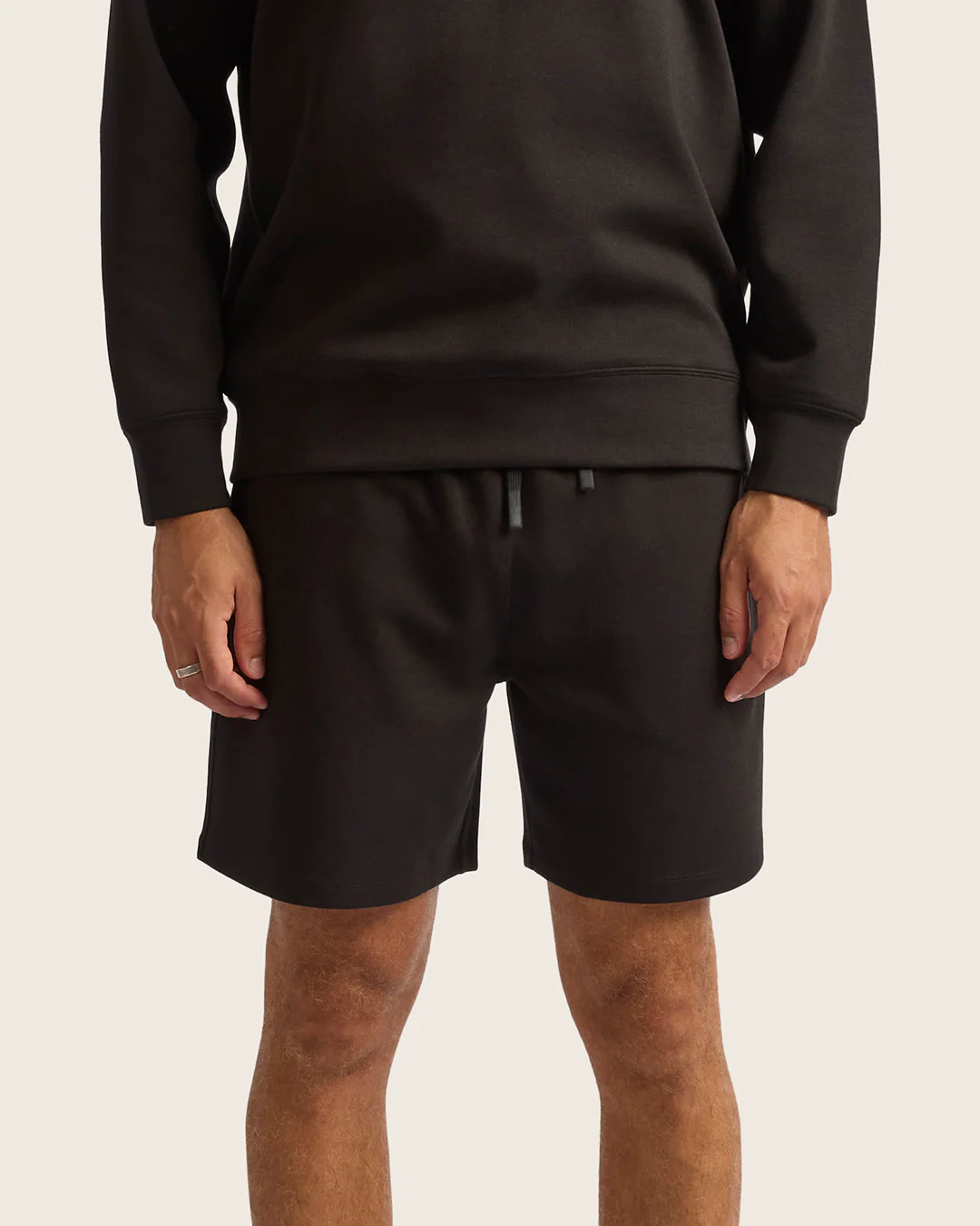 Men's Sweat Shorts 6 - Black