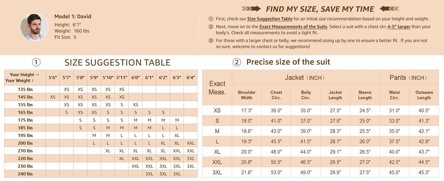 🎄Christmas Sale🎄Men's Two-Piece Suit Set, Double-Button Blazer and Trousers