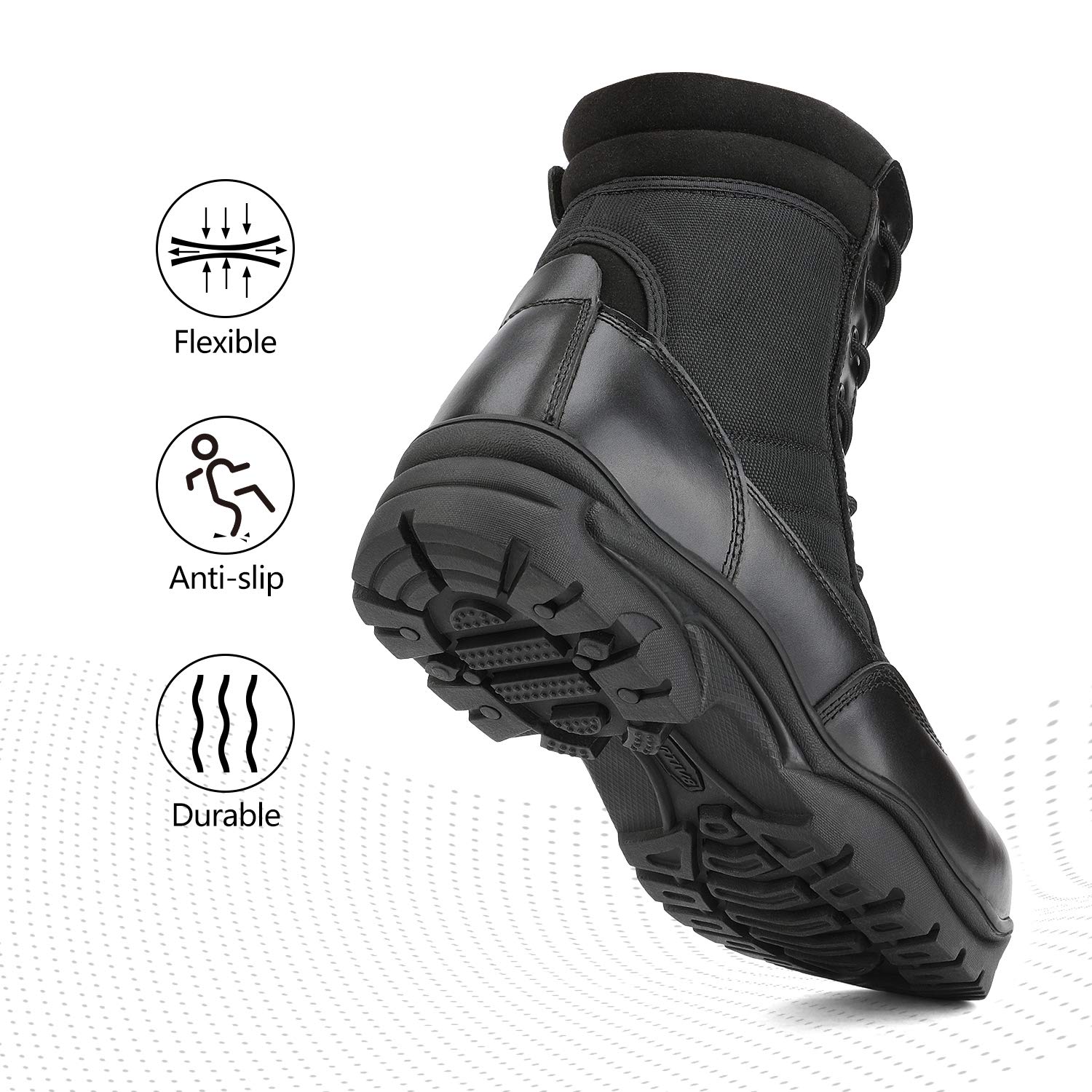 Men's military tactical work boots