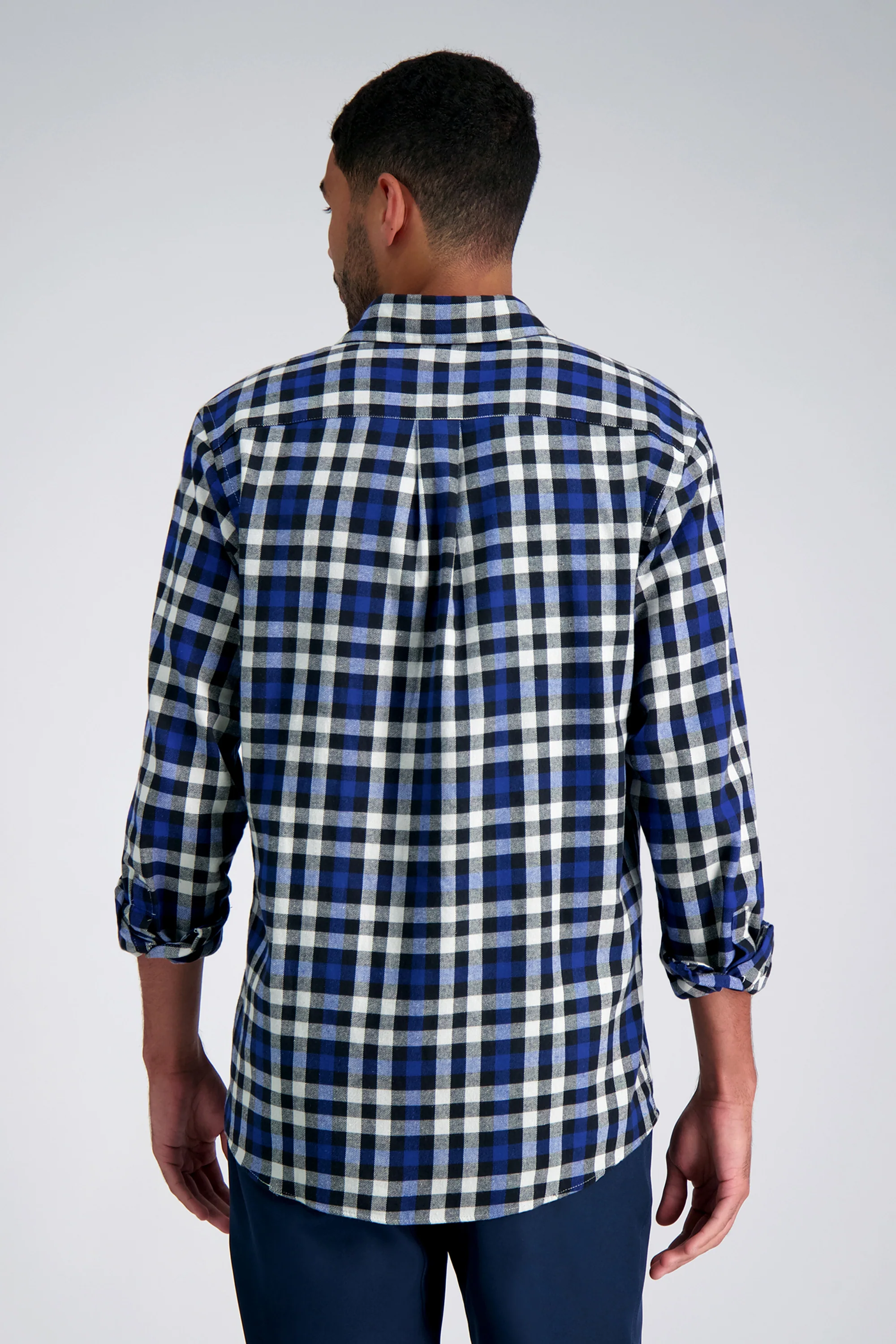 Long Sleeve Flannel Plaid Shirt
