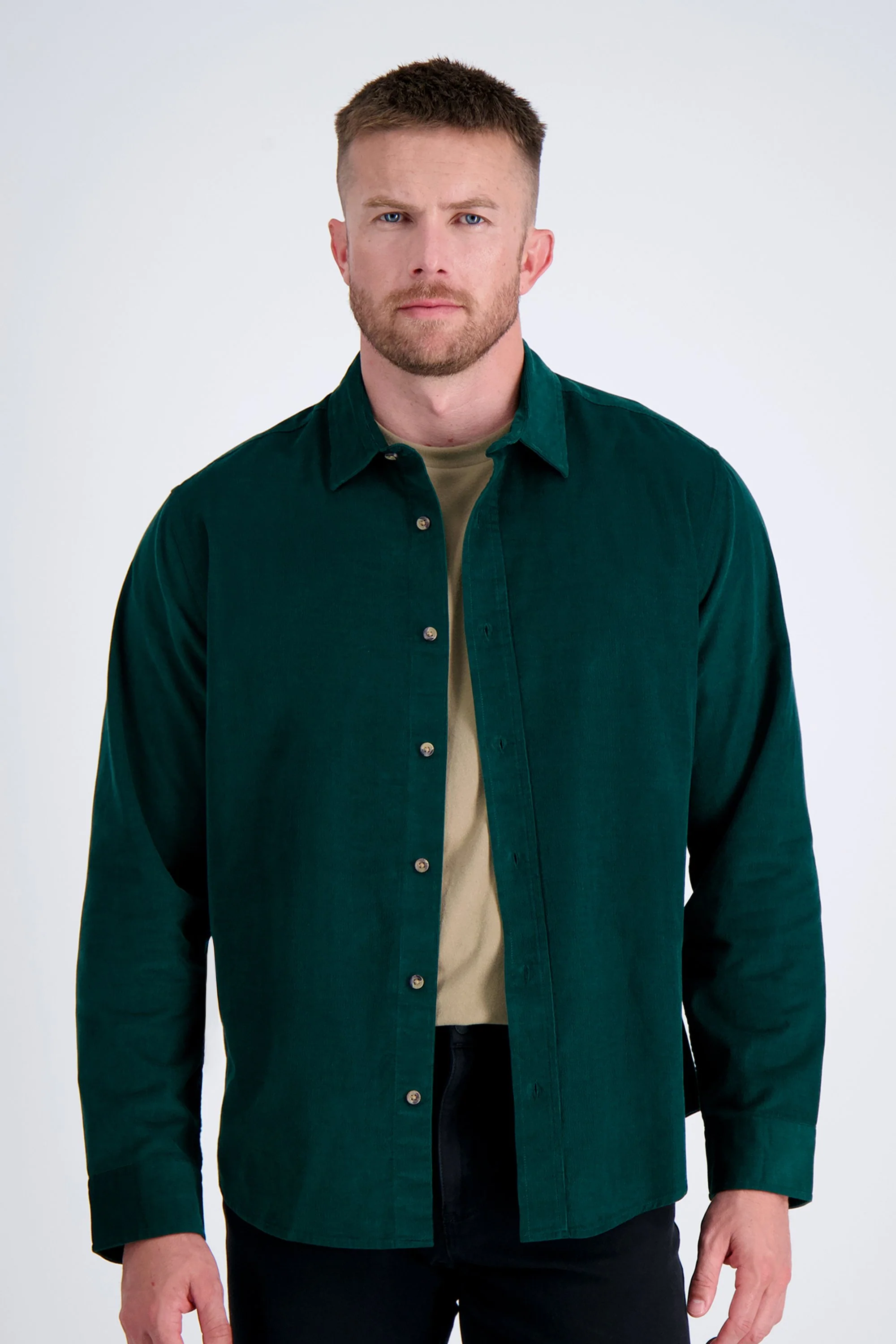 Long Sleeve Corduroy Shirt